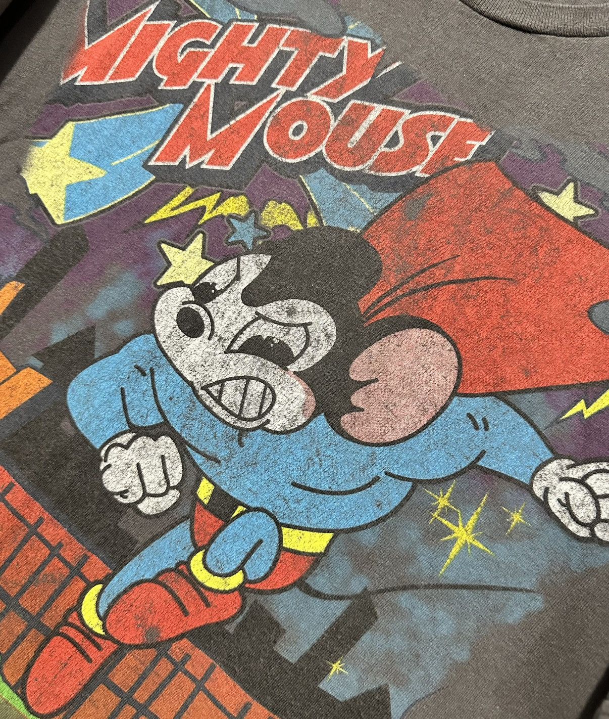 Gildan Mighty Mouse shirt Size US XXL / EU 58 / 5 - 2 Thumbnail