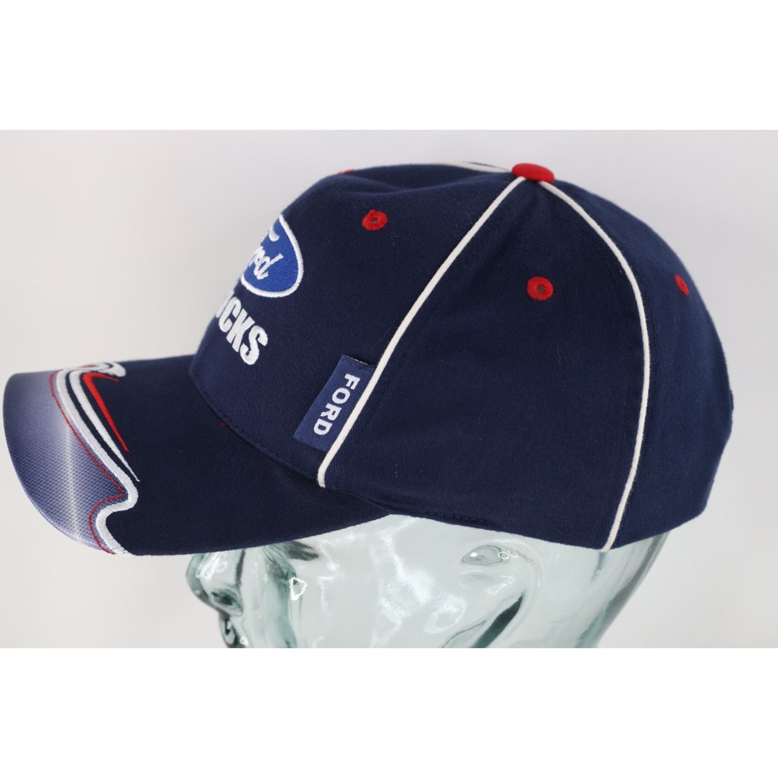 Vintage Deadstock Vintage 90s Y2K Spell Out Ford Motor Co Trucks Hat Size ONE SIZE - 4 Thumbnail