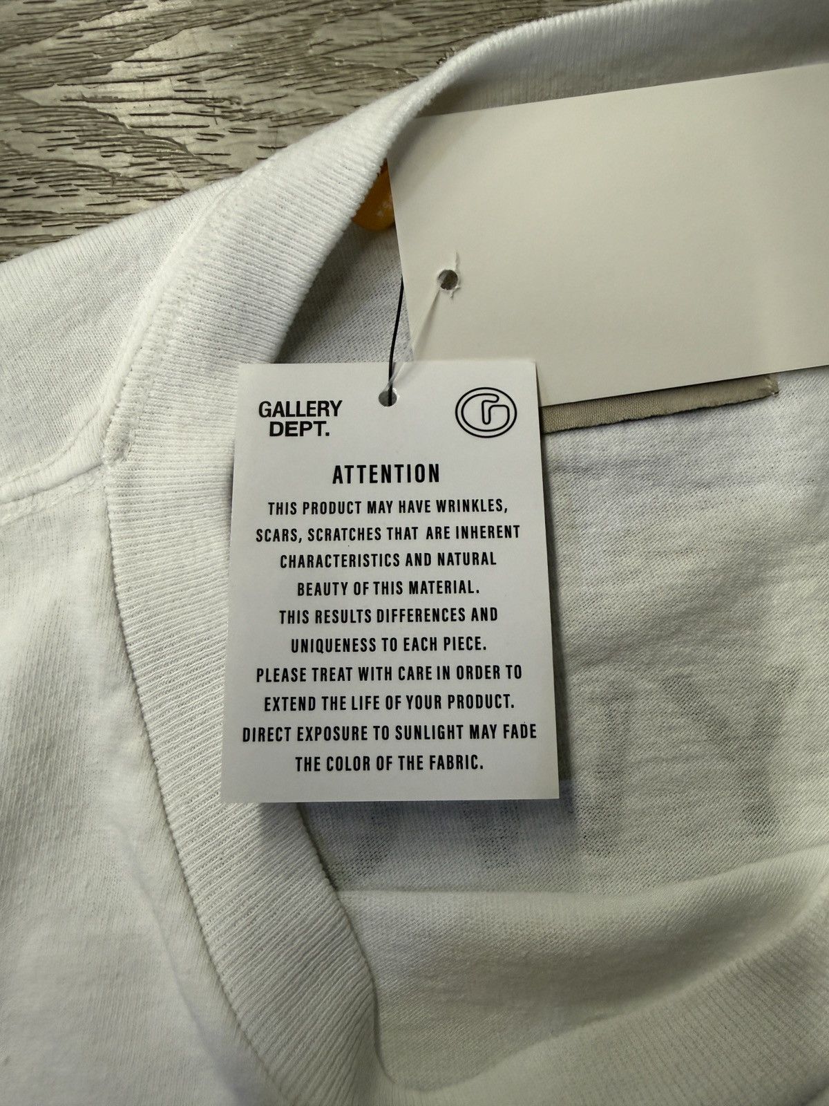 Gallery Dept. Gallery Dept Scrypt File Tee Size US XXL / EU 58 / 5 - 7 Thumbnail