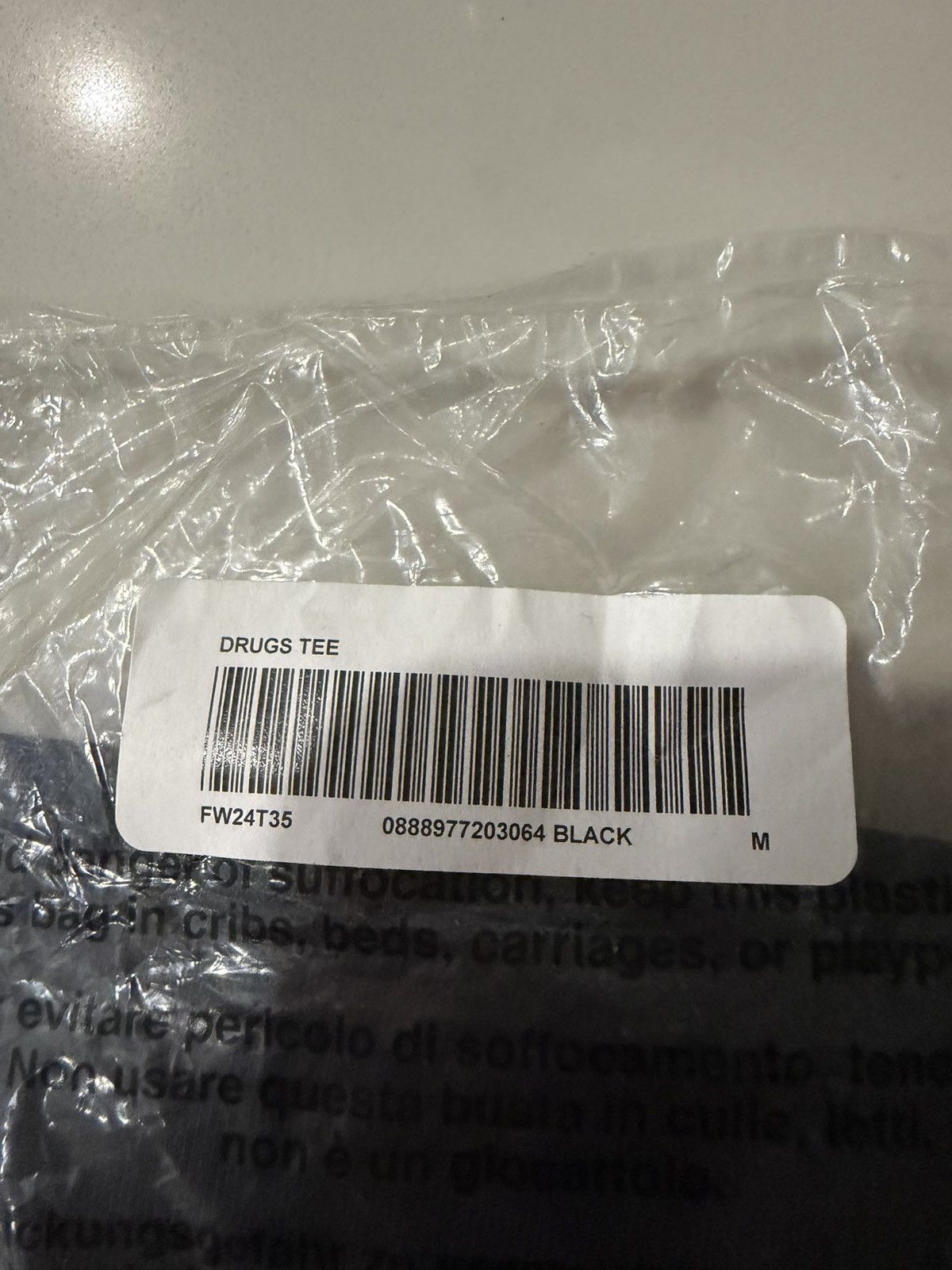 Supreme Supreme Drugs Tee Size US M / EU 48-50 / 2 - 3 Thumbnail