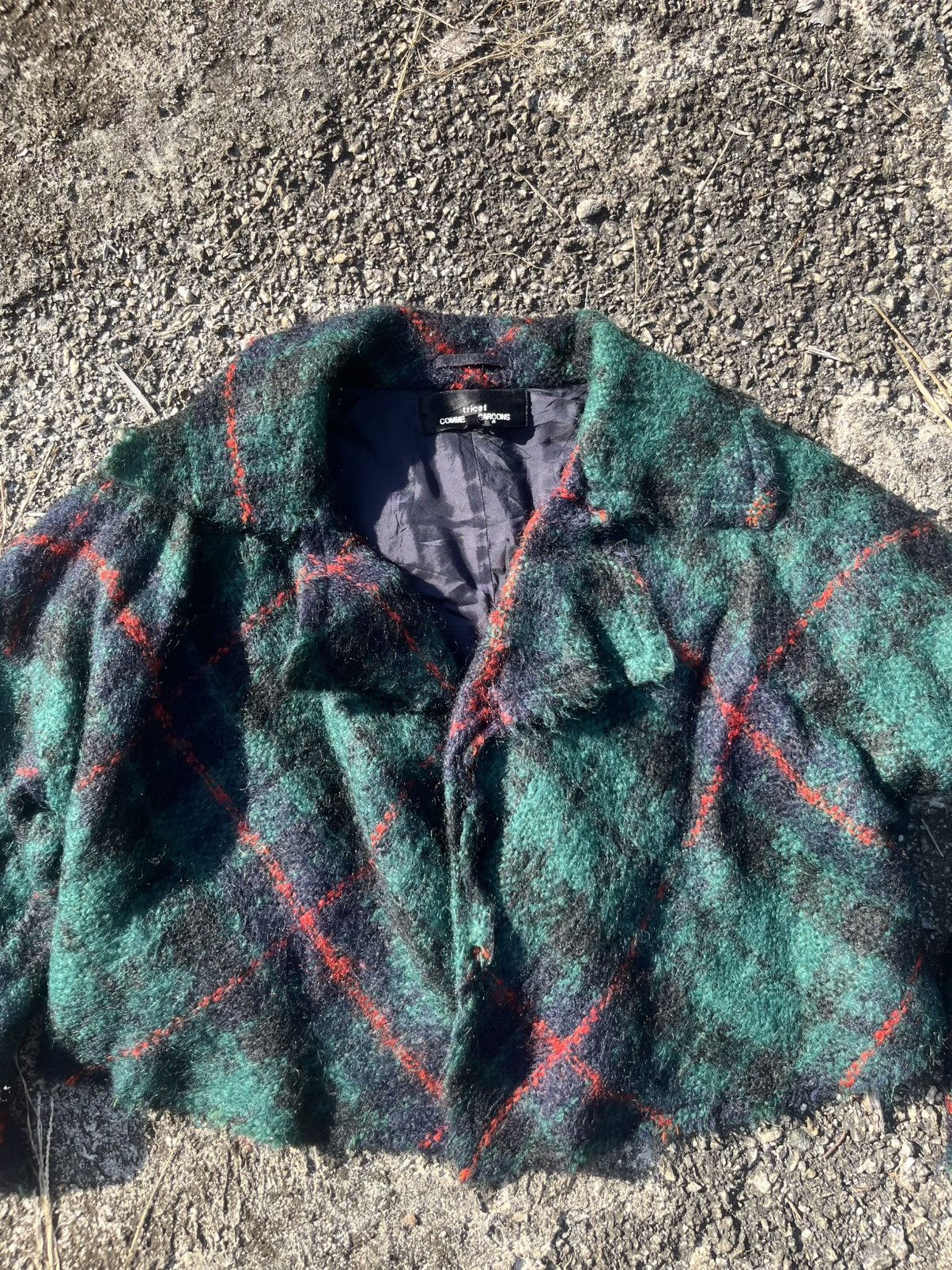 Comme des Garcons Tricot Comme des Garcons mohair checker jacket Size US M / EU 48-50 / 2 - 2 Thumbnail