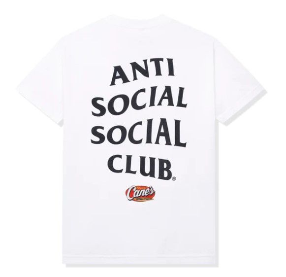 Anti Social Social Club Raising Canes x ASSC White Tee Large Size US L / EU 52-54 / 3 - 3 Thumbnail