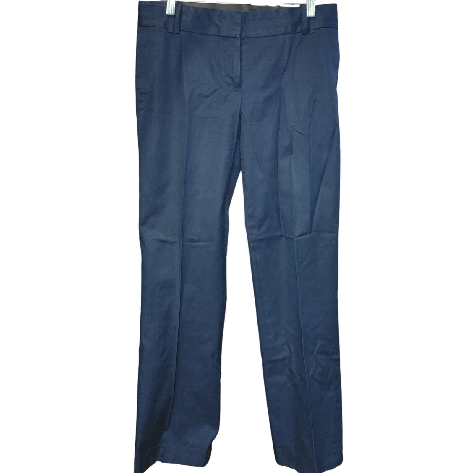 J.Crew J.Crew Women's Navy Blue Dress Pants 6 Size 28" / US 6 / IT 42 - 1 Thumbnail