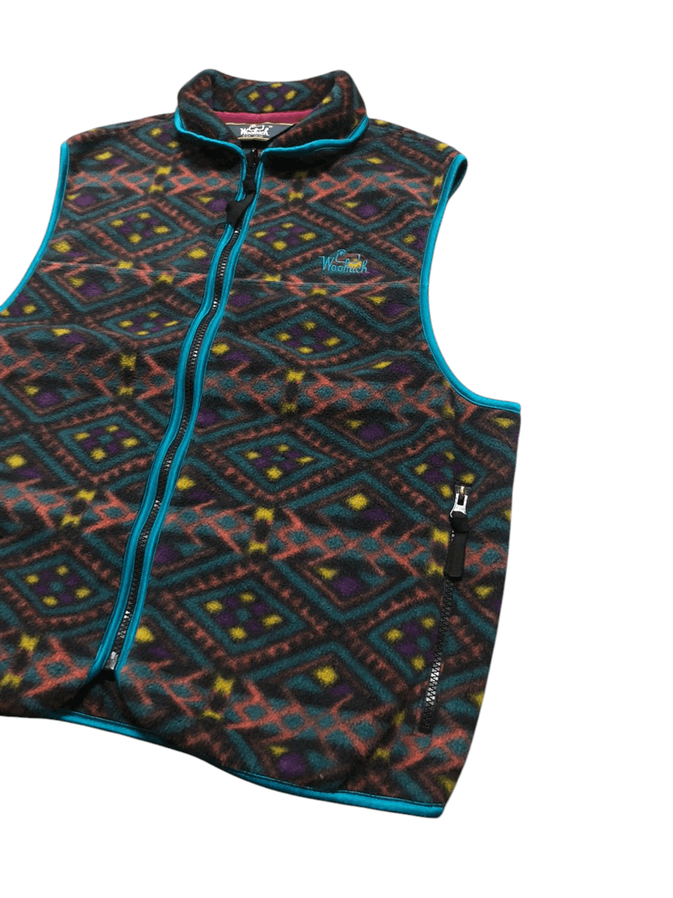 Woolrich Woolen Mills Vintage Woolrich Polartec Native Vest Rare Design Size US M / EU 48-50 / 2 - 7 Thumbnail