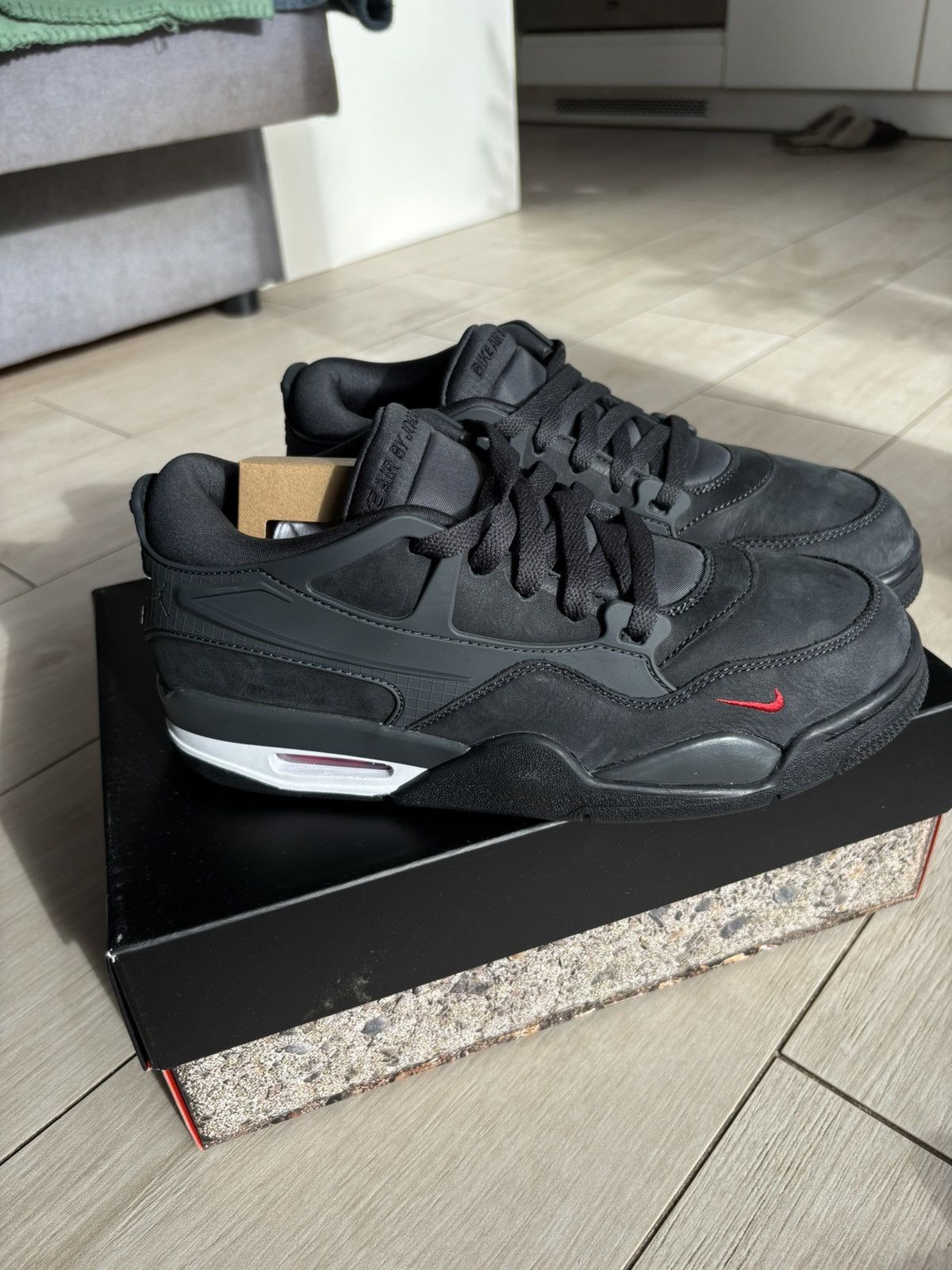 Jordan Brand × Nike Nike Jordan 4 RM SP Nigel Sylvester Driveway Grey Size US 7.5 / EU 40-41 - 9 Thumbnail