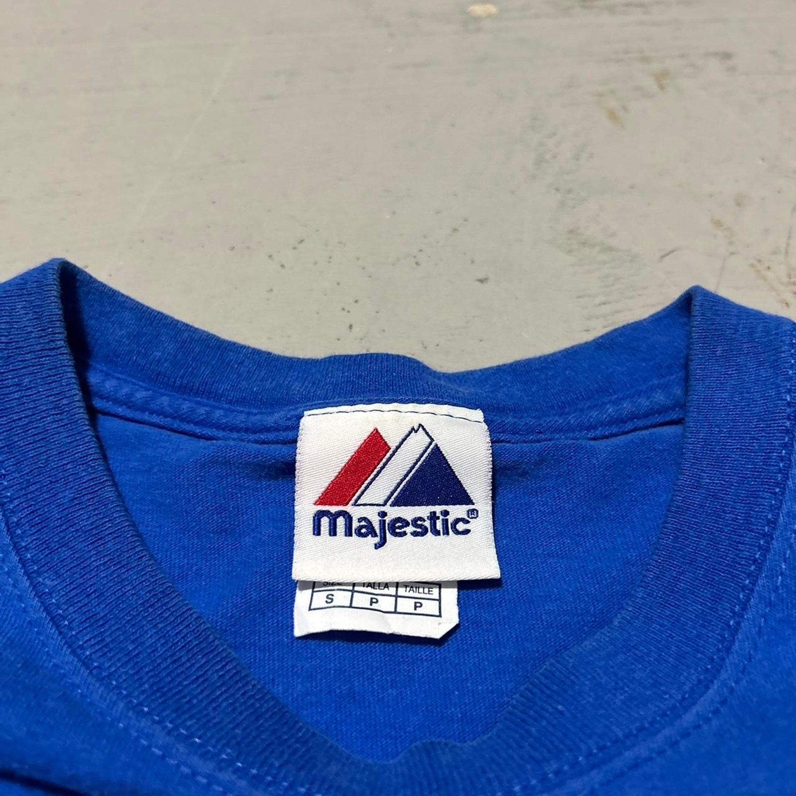 Other Vintage Majestic Texas Rangers T-Shirt Cowboy Hat Blue Logo Size US S / EU 44-46 / 1 - 3 Thumbnail
