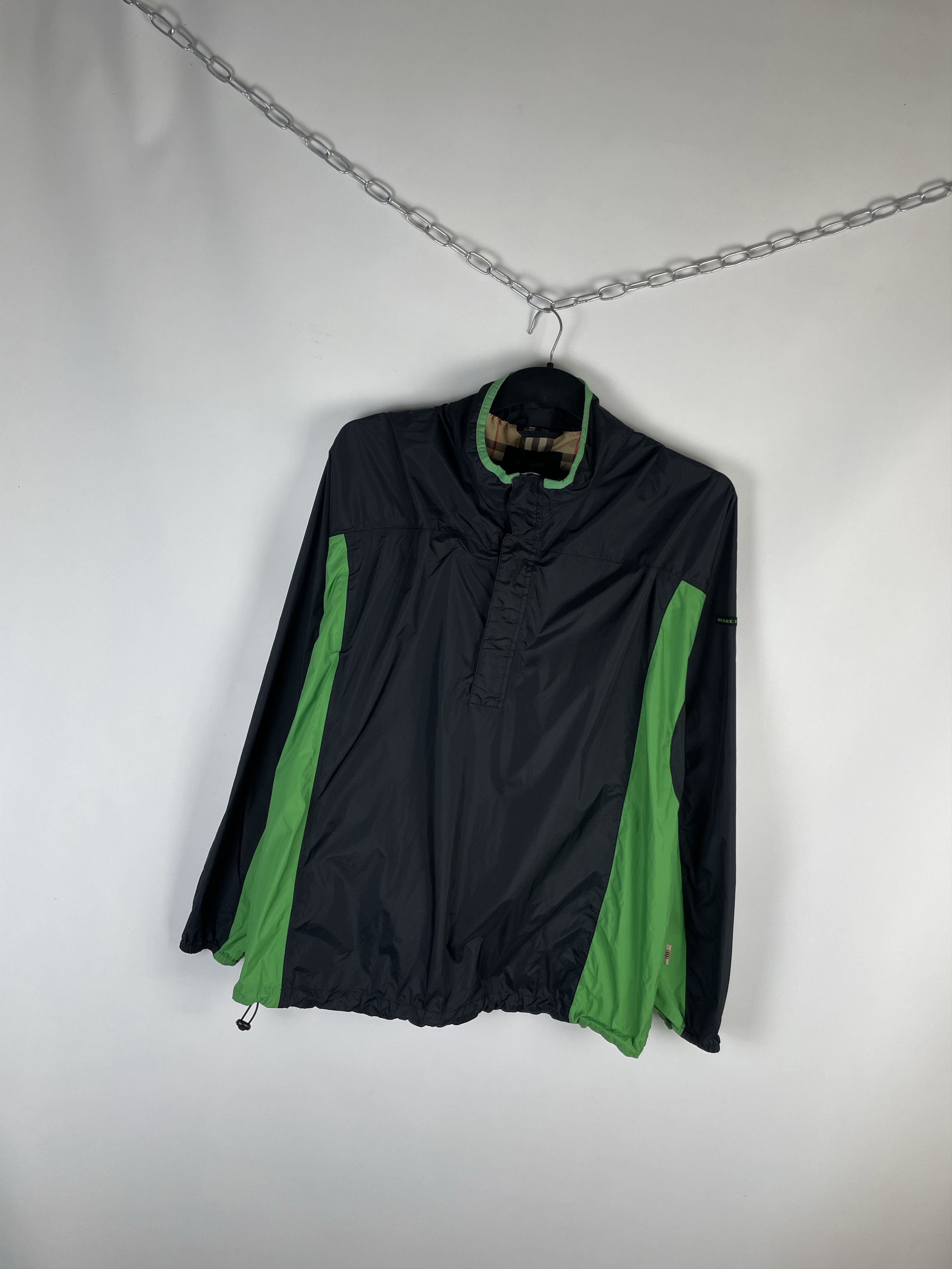 Burberry Vintage Burberry Golf Light Windbreaker Jacket Size US XL / EU 56 / 4 - 2 Thumbnail