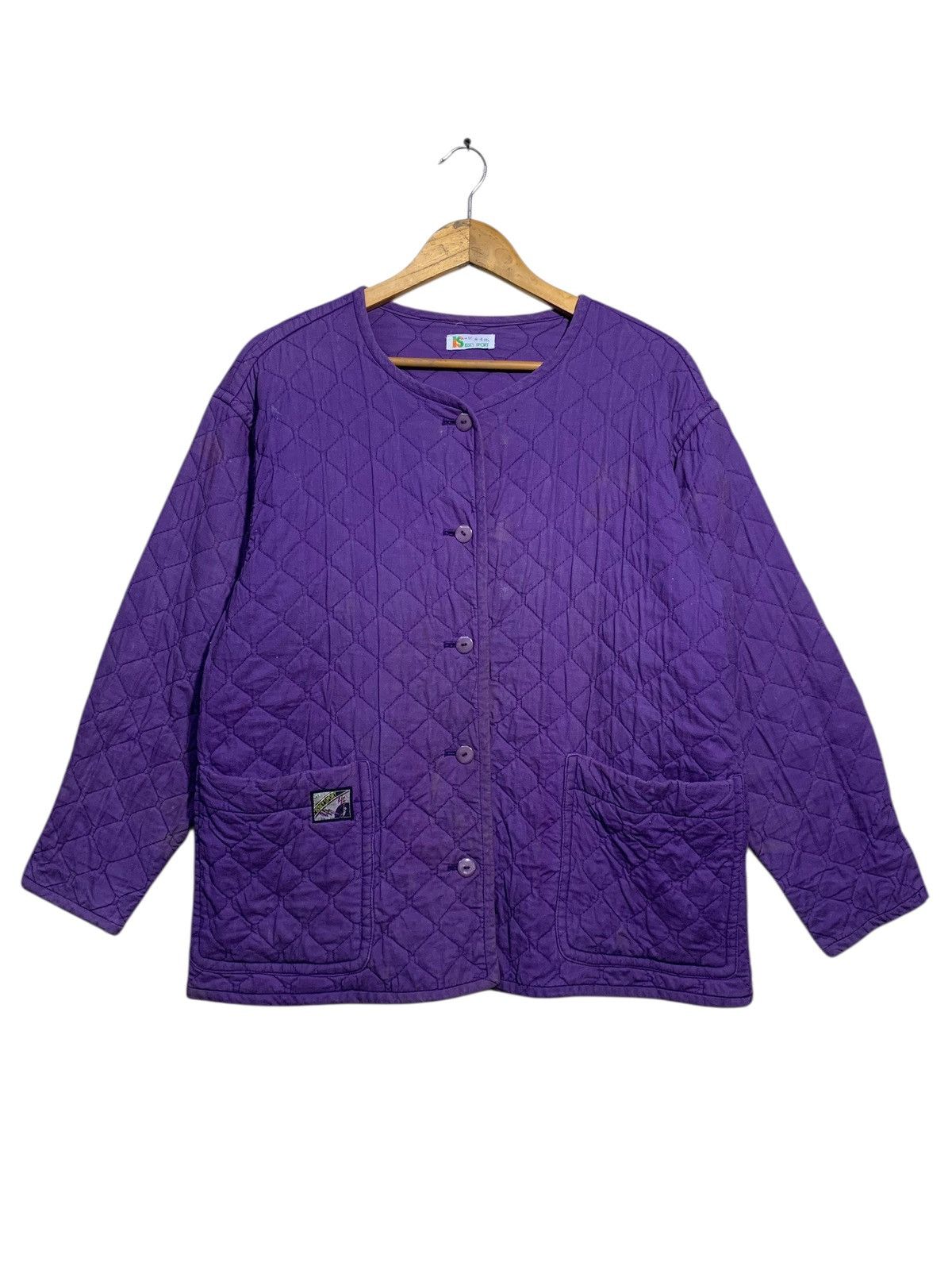 Issey Miyake 🔥VTG 80S ISSEY SPORTS COTTON QUILTED JACKET Size M / US 6-8 / IT 42-44 - 1 Thumbnail