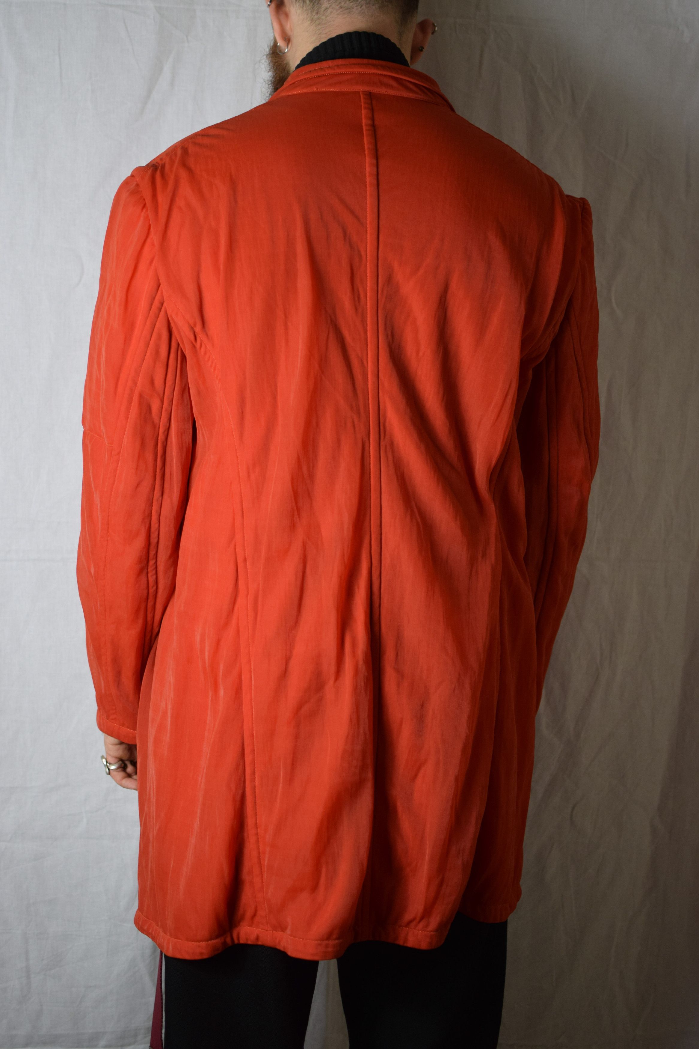 Julius Julius AW18 Divided Sample Vermillion Jacket - 677JAM2-VM Size US L / EU 52-54 / 3 - 9 Thumbnail