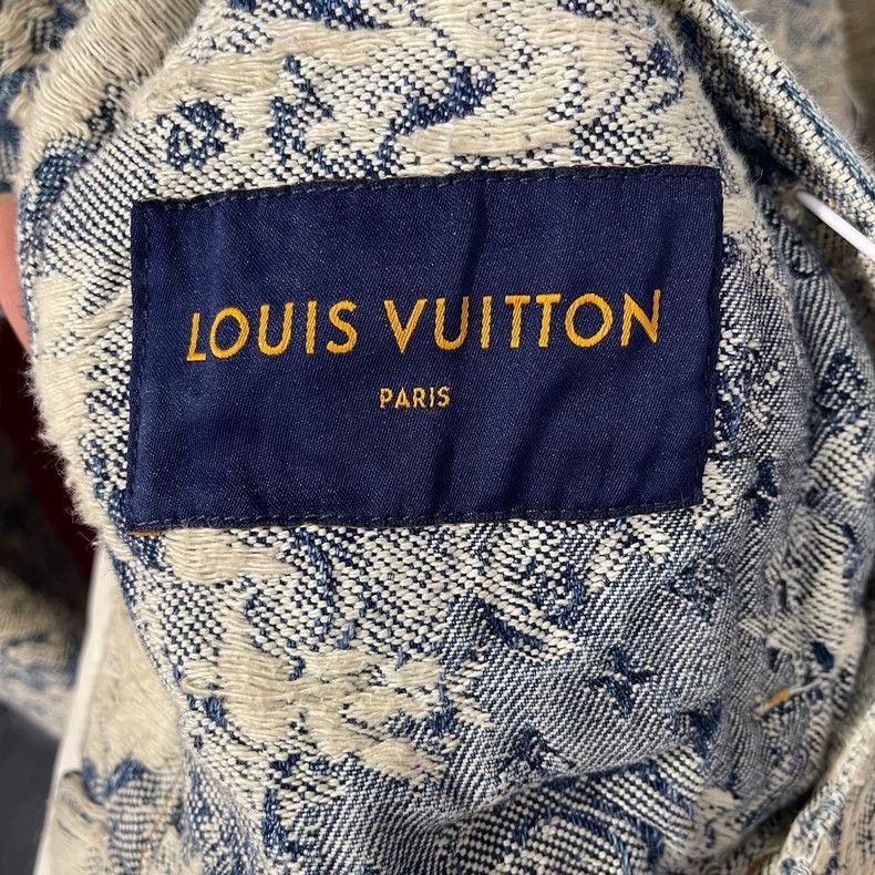 Louis Vuitton LOUIS VUITTON Erosive Floral Denim Jacket Size US S / EU 44-46 / 1 - 3 Thumbnail