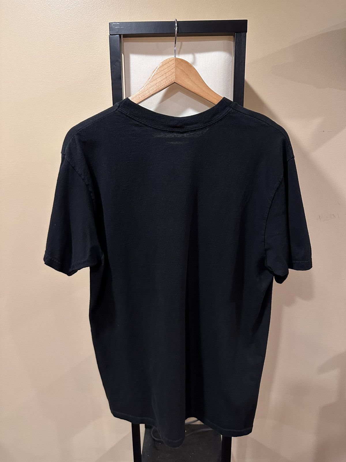 StraightFaded × Vintage Vintage Blank Black Late 90s Tee Size US L / EU 52-54 / 3 - 12 Thumbnail