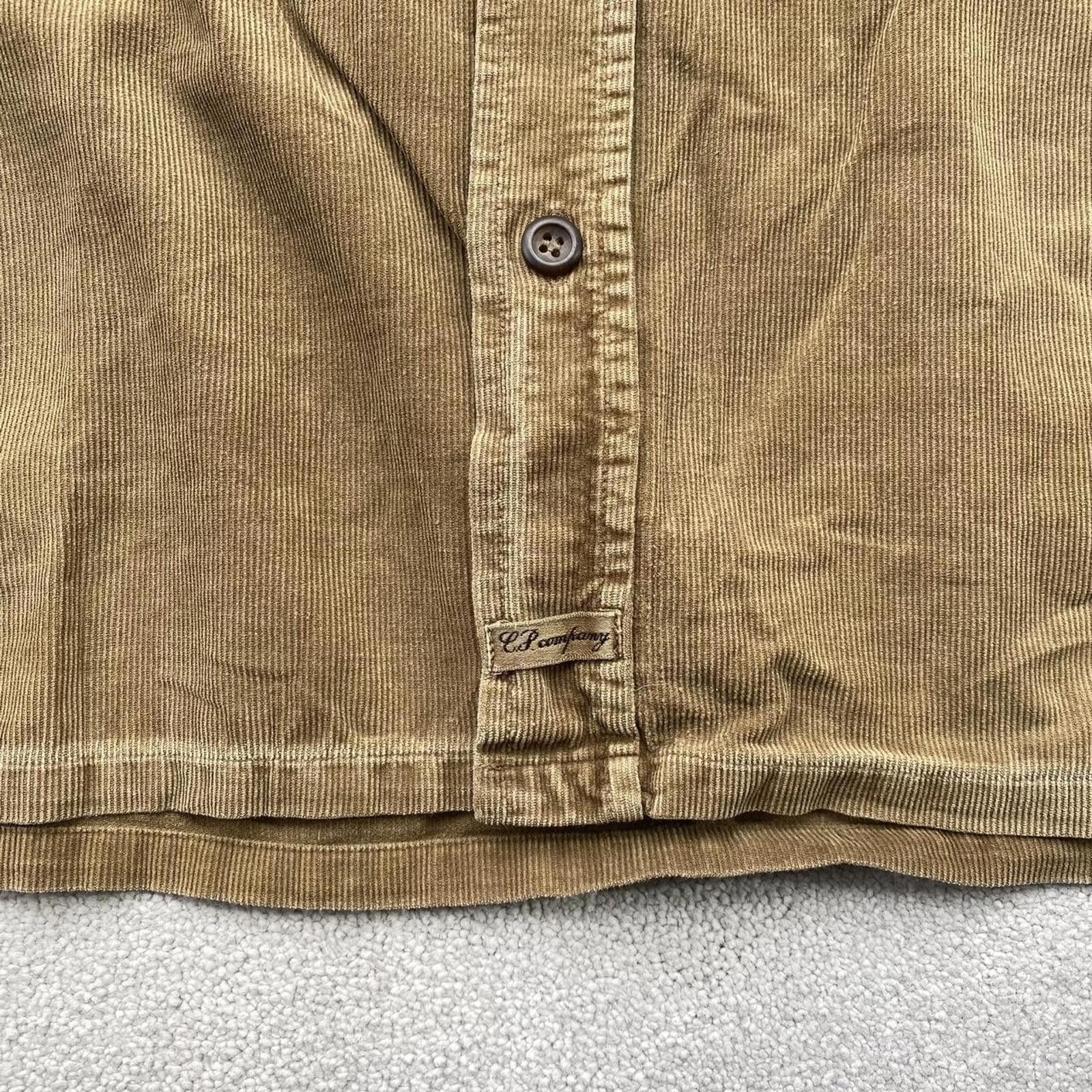 C.P. Company CP Company Corduroy Vintage Button Up Shirt Size US L / EU 52-54 / 3 - 4 Thumbnail