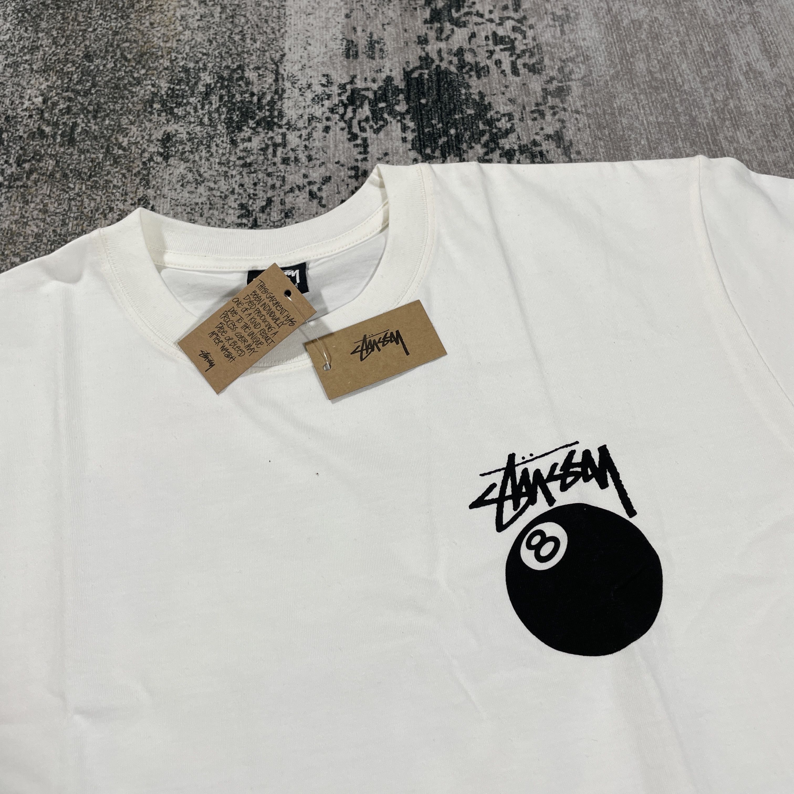 Stussy STUSSY 8 TEST STRIKE PIG DYED TEE - MEDIUM Size US M / EU 48-50 / 2 - 3 Thumbnail