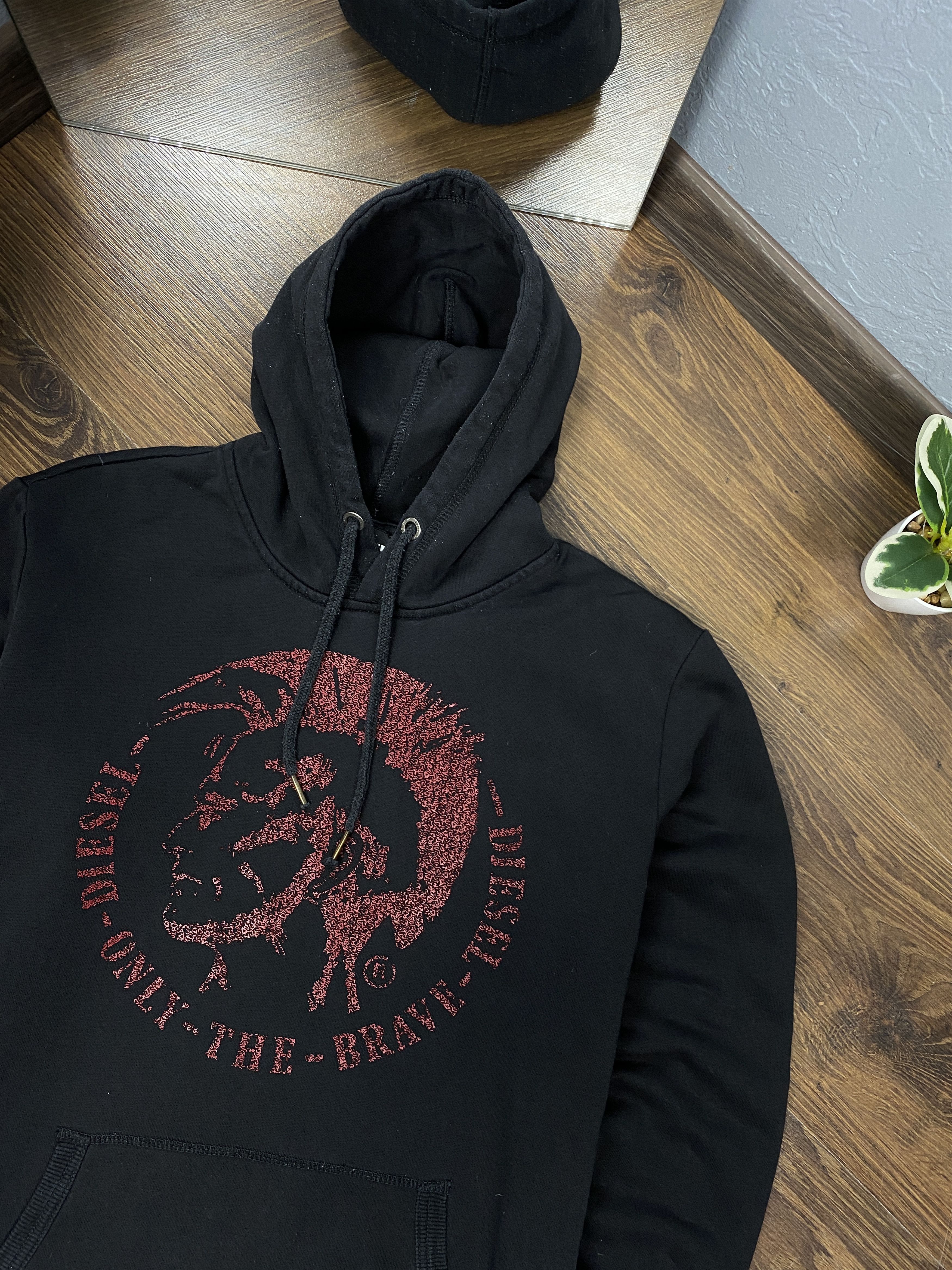Diesel Diesel vintage big logo PUNK hoodie y2k Size US M / EU 48-50 / 2 - 2 Thumbnail