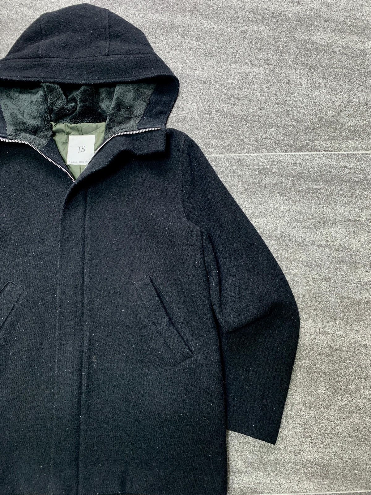 Sunao Kuwahara Wool Zip Jacket