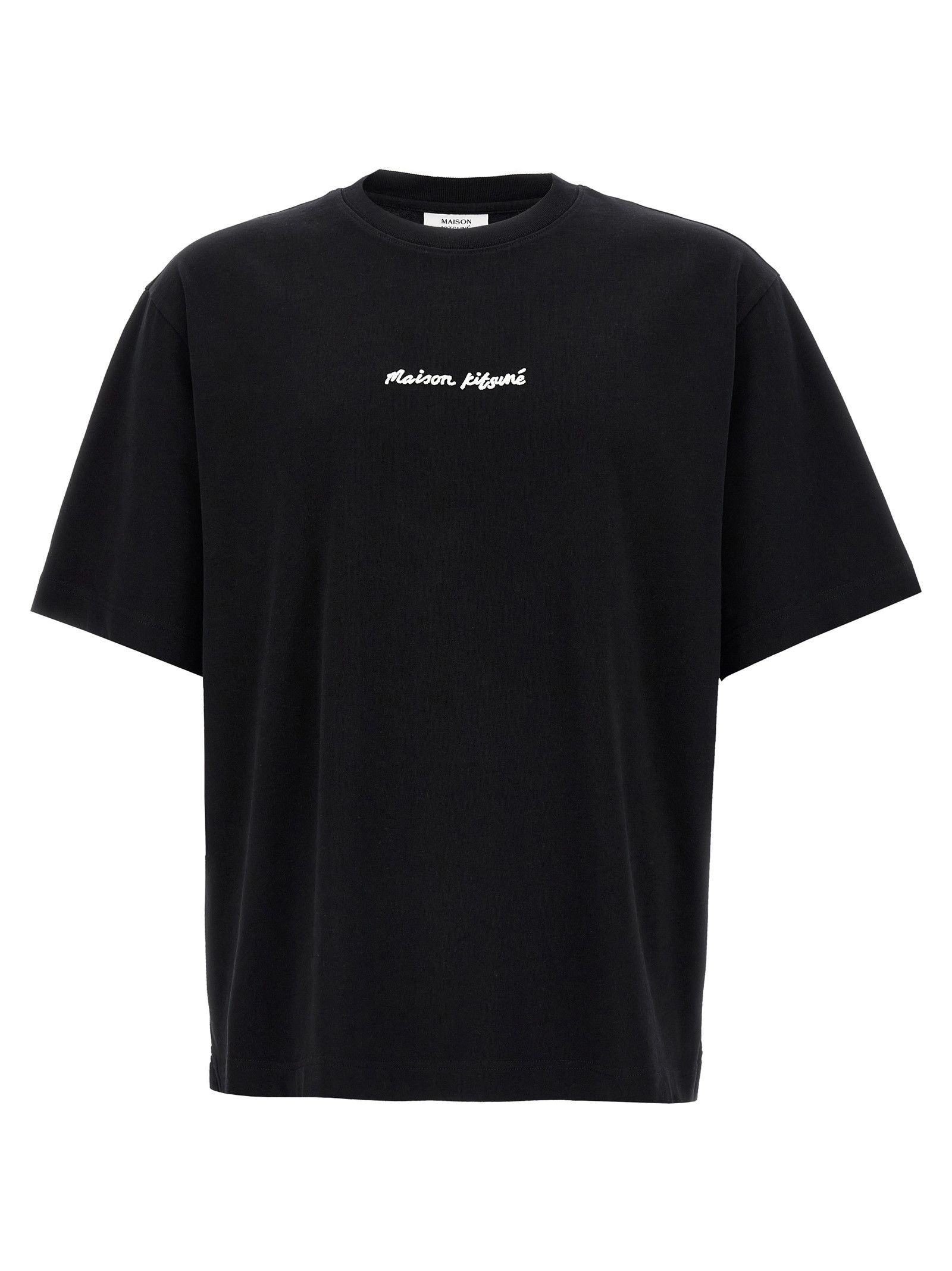 Maison Kitsune Logo Embroidery T-Shirt Size US XS / EU 42 / 0 - 1 Thumbnail