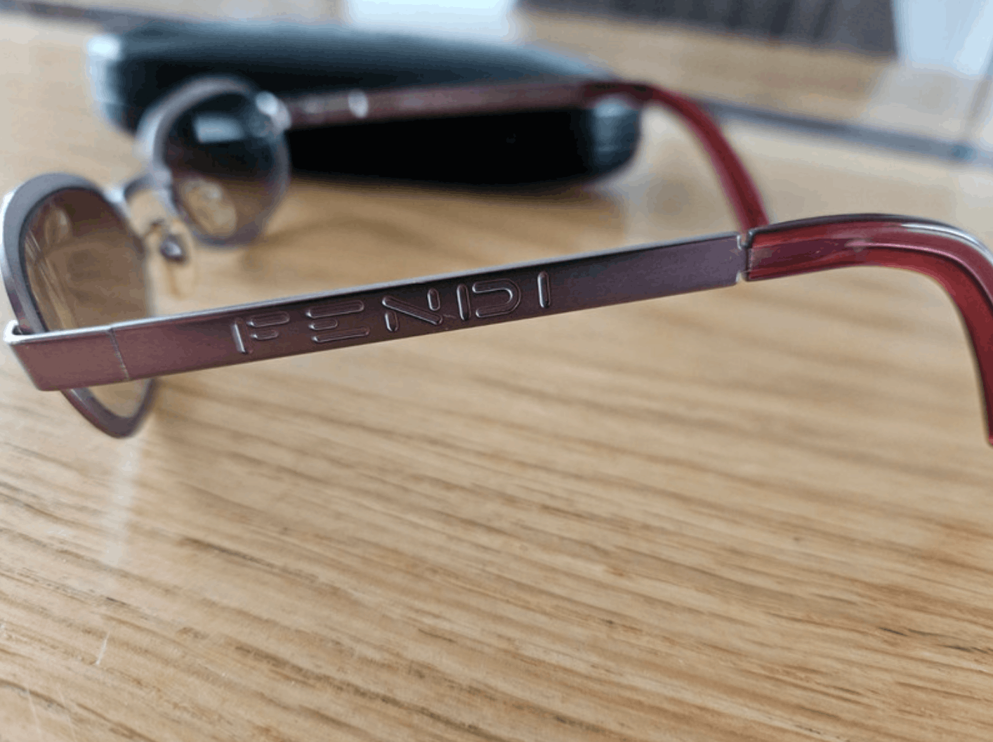 Fendi × Vintage Fendi Sunglasses Vintage Mask 4017 Size ONE SIZE - 4 Thumbnail