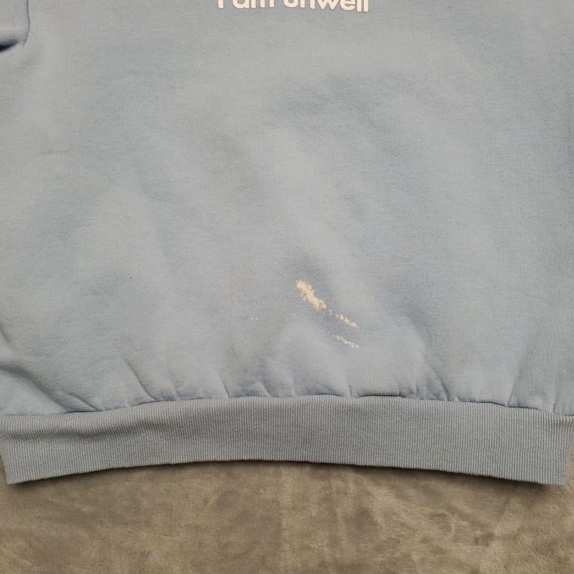 Vintage VINTAGE Barstool Sweatshirt Womens S Blue Call Her Daddy I am Unwell Pullover Crewneck Size S / US 4 / IT 40 - 2 Thumbnail