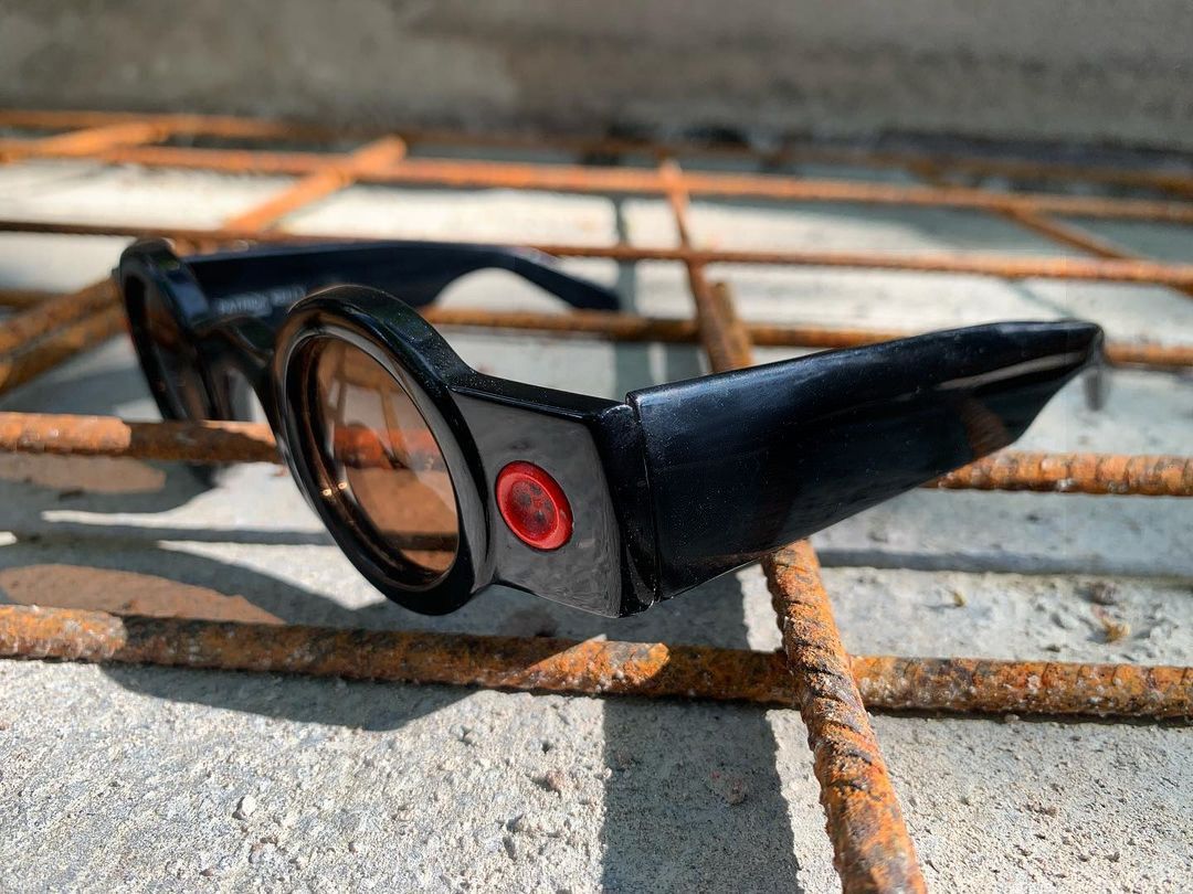 Patrick Kelly Paris Peanut 25 Vintage Sunglasses