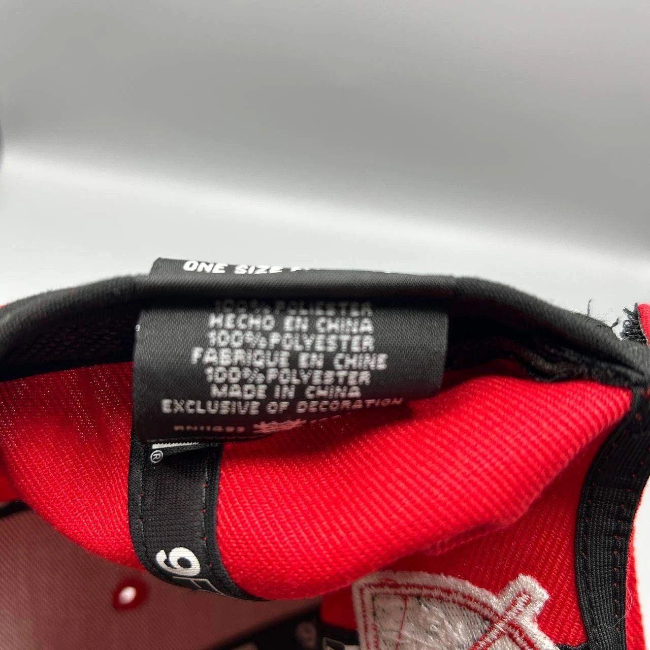 New Era New York Red Bulls Hat Men Red Embroidered MLS Strap Back Size ONE SIZE - 6 Thumbnail