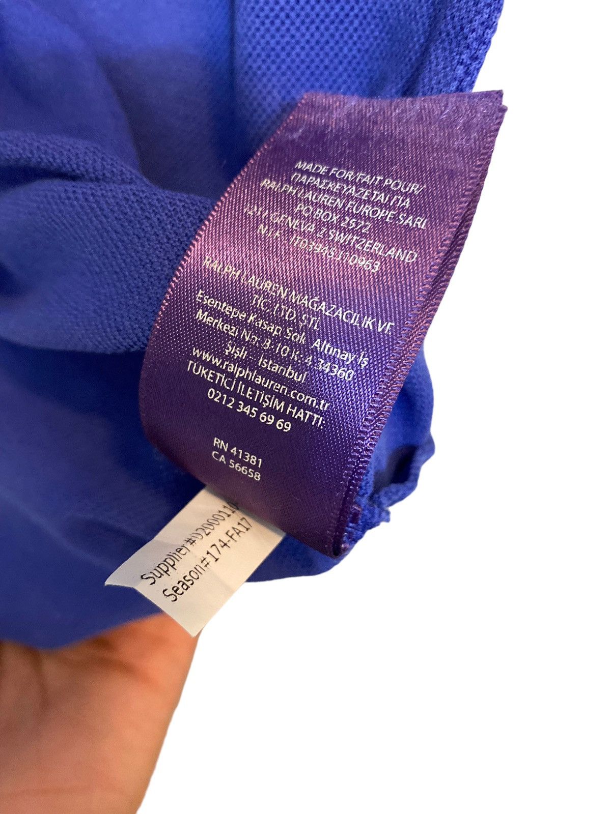 Polo Ralph Lauren × Ralph Lauren Purple Label Ralph Lauren Purple Label Equestrian Polo Shirt Size US XS / EU 42 / 0 - 7 Thumbnail