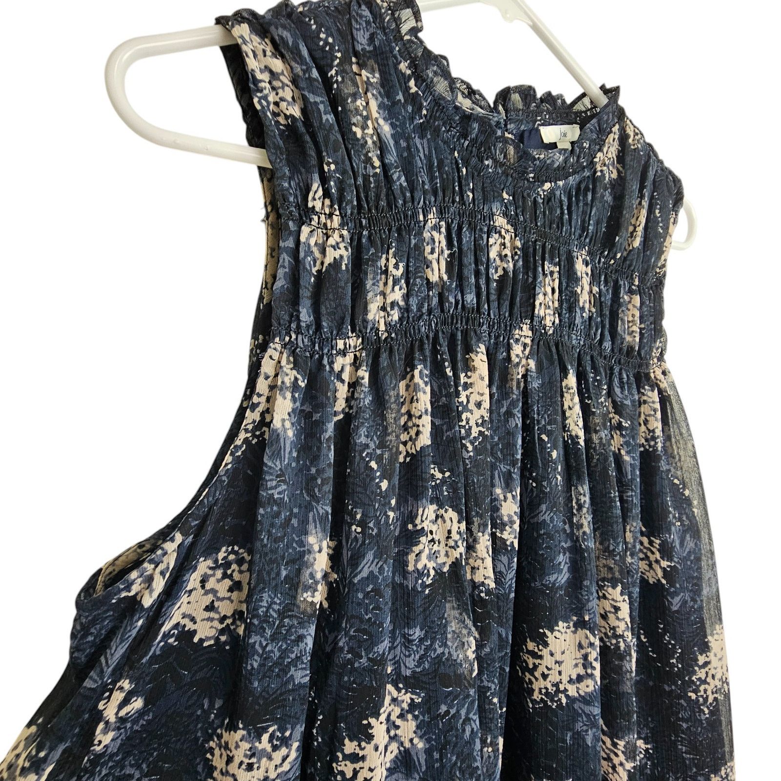 Joie Joie Women Dress Baltic Print Romantic Feminine Sleeveless L Size L / US 10 / IT 46 - 5 Thumbnail
