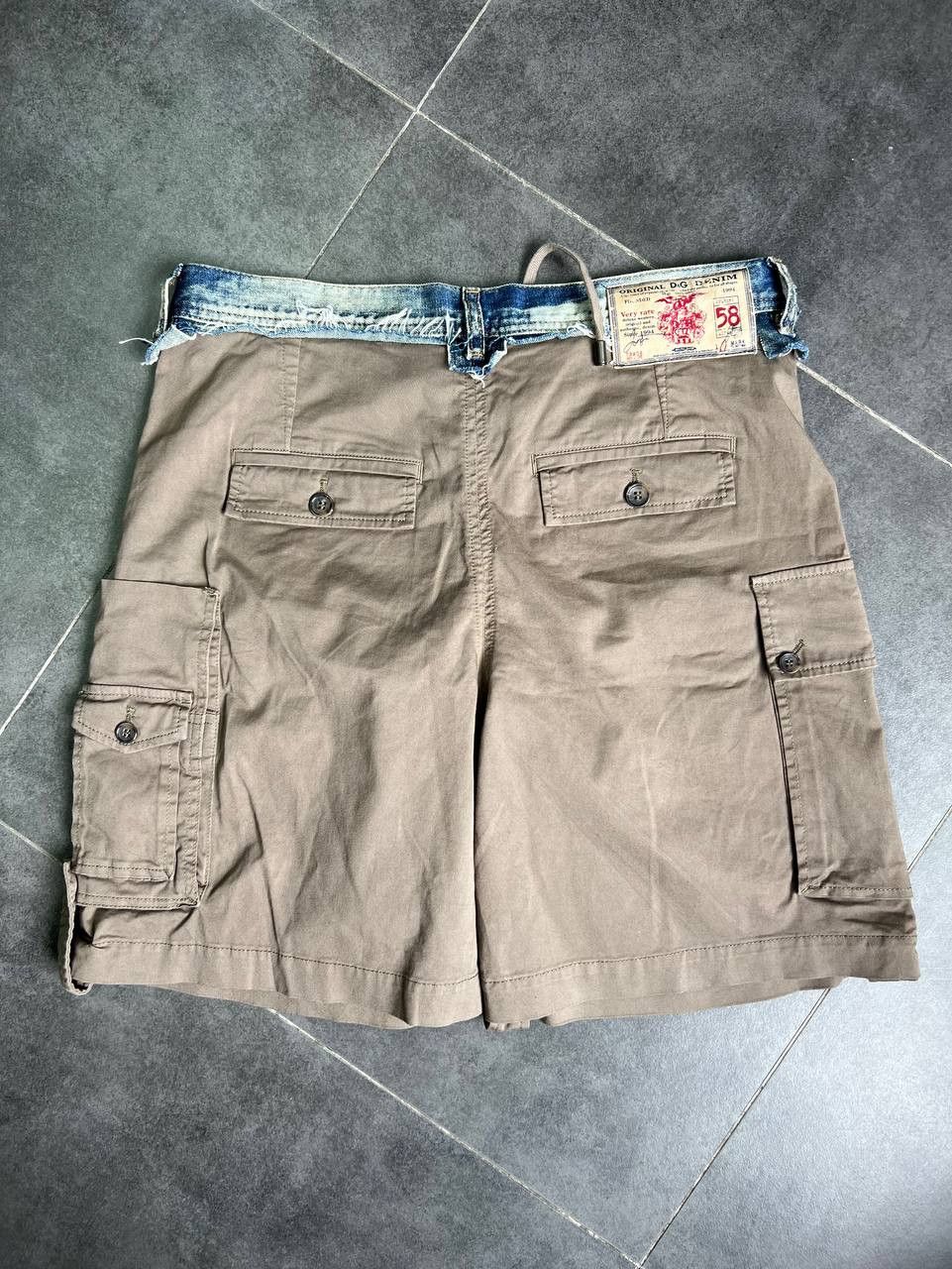 Dolce & Gabbana Archive Dolce & Gabbana Multipocket Denim Cargo Shorts Size US 34 / EU 50 - 3 Thumbnail