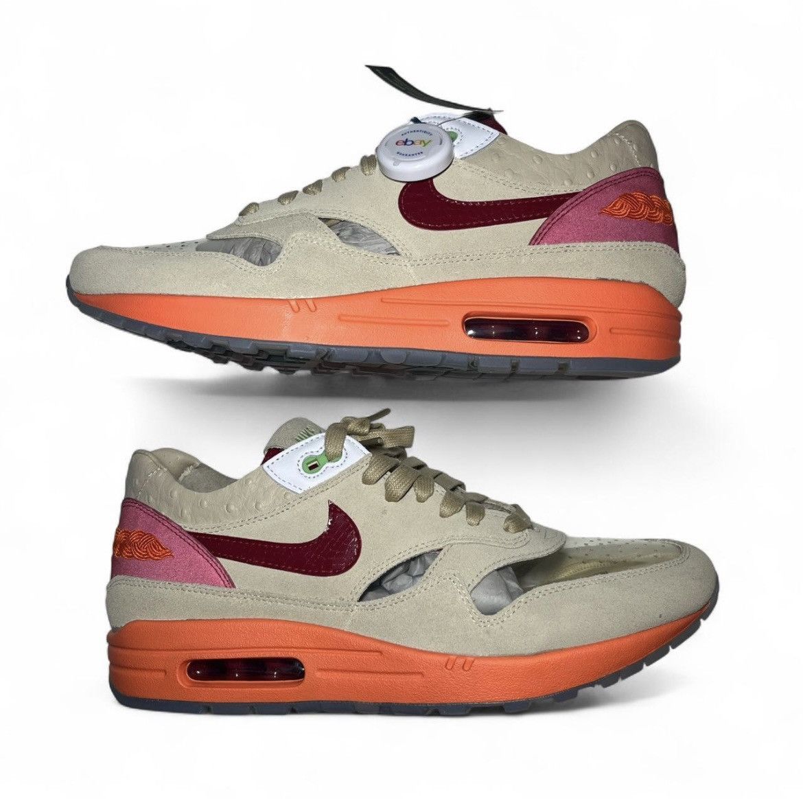 Nike Nike air max 1/clot Kiss of death 2021 Size US 10.5 / EU 43-44 - 4 Thumbnail