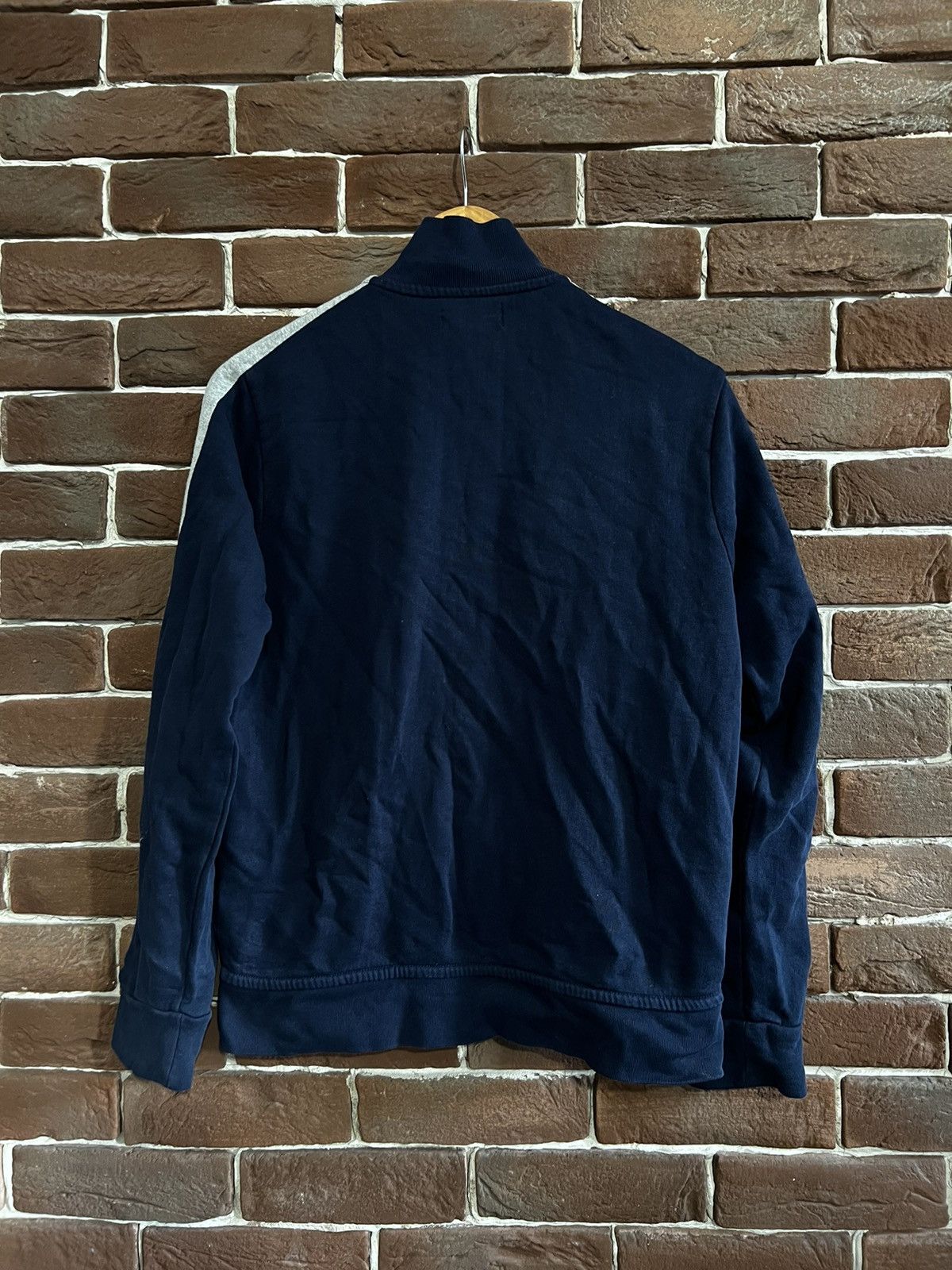 Polo Ralph Lauren Rare Polo Ralph Lauren Navy Zip Sweatshirt L Hype Streetwear Size L / US 10 / IT 46 - 2 Thumbnail
