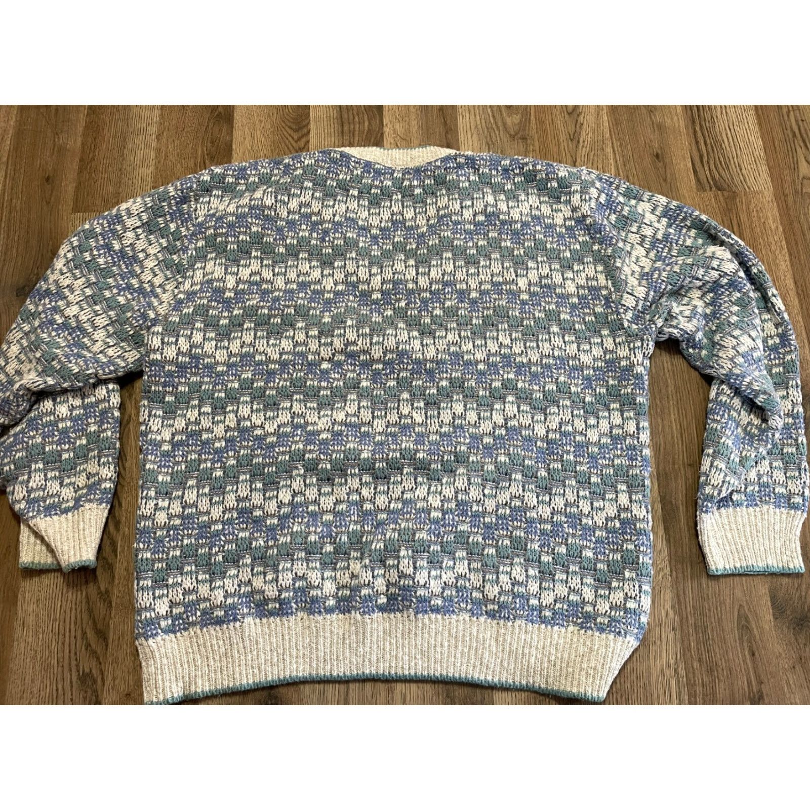 Vintage Shenandoah Sweater Men’s Size Large V-Neck Pullover Size L / US 10 / IT 46 - 2 Thumbnail