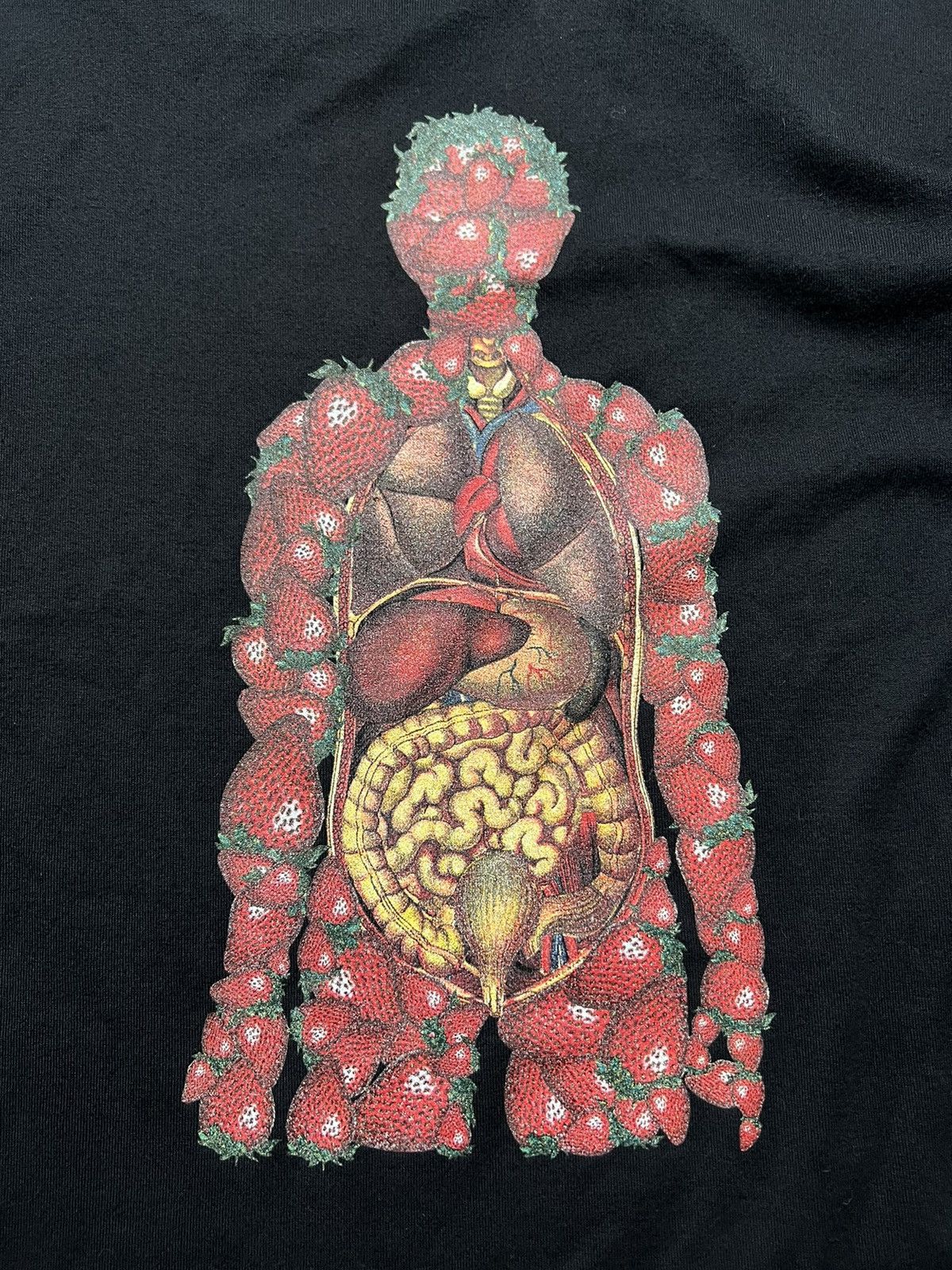 Undercover Undercover S/S 05 But Beautiful Strawberry Anatomy Tee Size US L / EU 52-54 / 3 - 4 Thumbnail