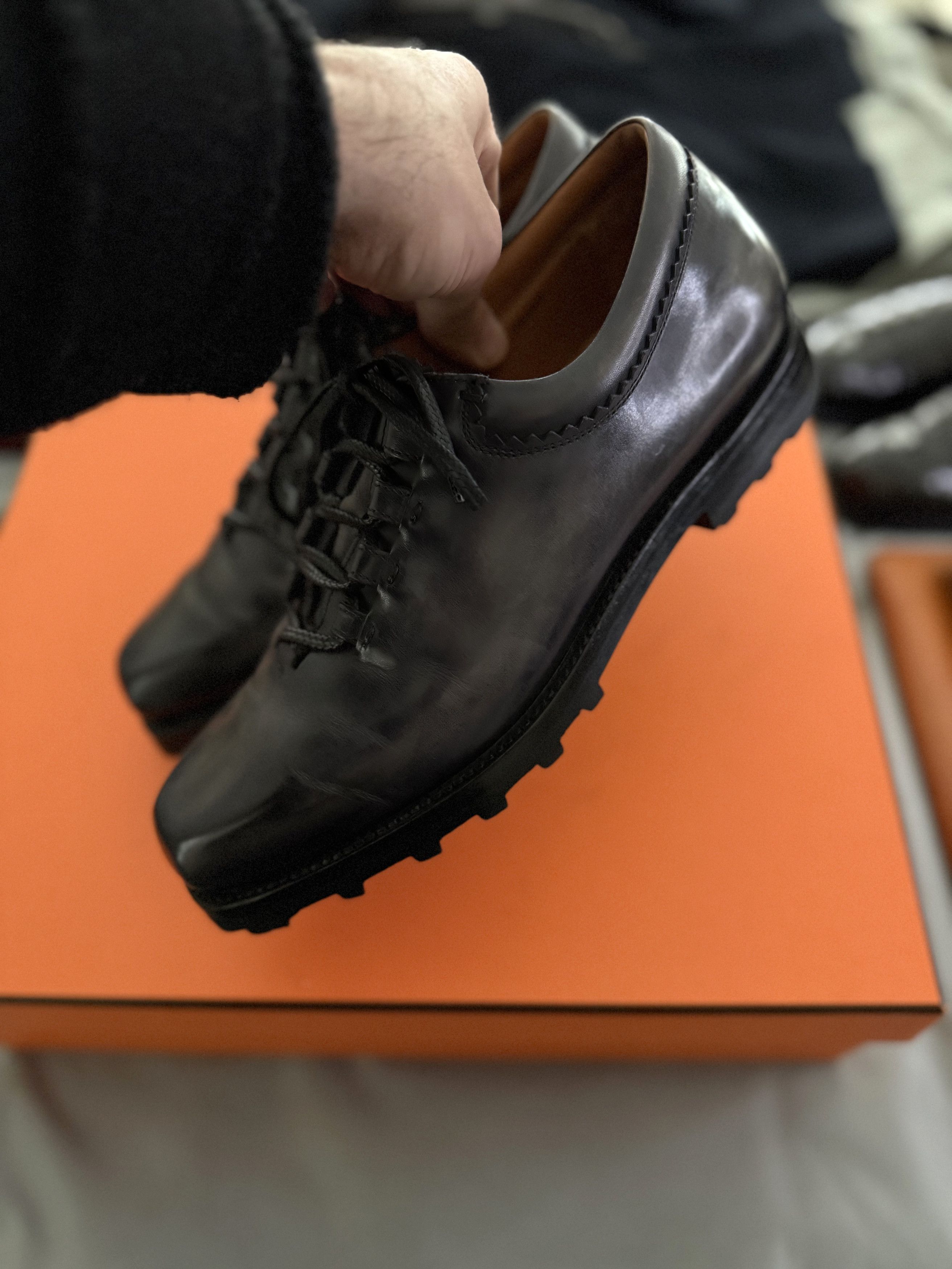 Berluti Coveted Rare $2,500 Stunning Burnished Patina Godly Details Size US 7.5 / EU 40-41 - 20 Thumbnail