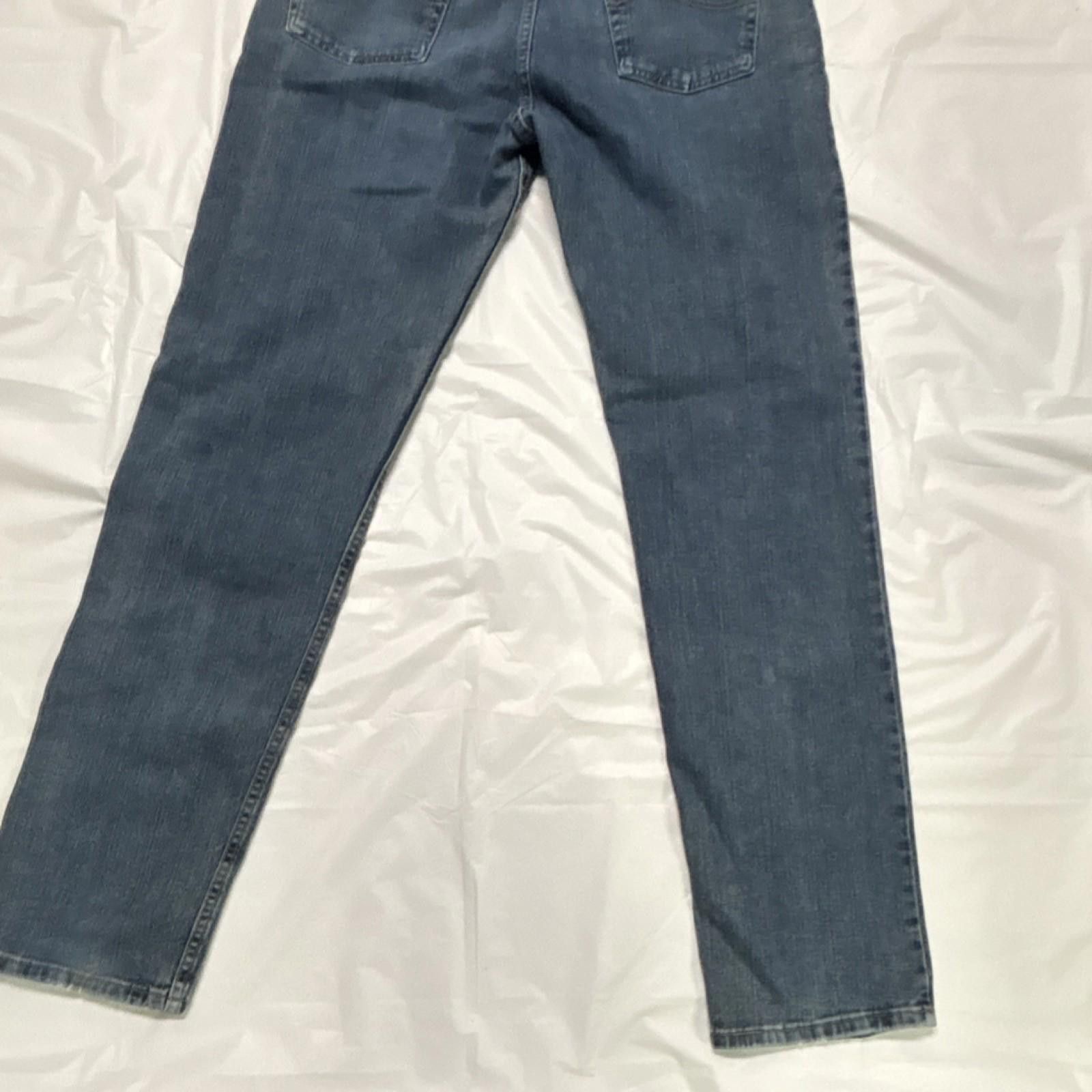 Lee Lee Straight Men's Jeans Blue Denim Medium Wash 36x36 Size US 36 / EU 52 - 8 Thumbnail