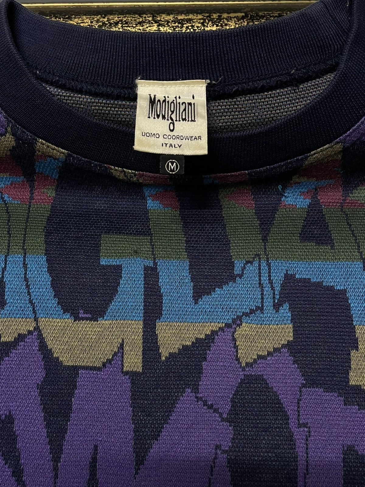 Designer Vintage 90s Italian Designer Modigliani Fullprint Rap Style Size US M / EU 48-50 / 2 - 8 Thumbnail