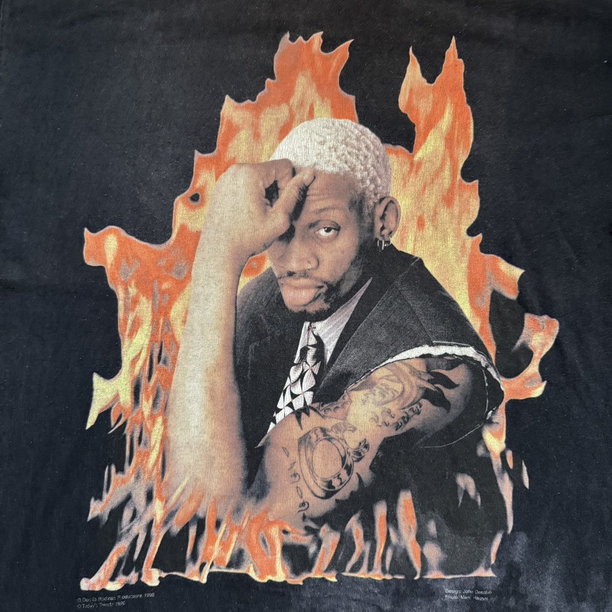 Designer × Vintage Vintage Dennis Rodman Size US L / EU 52-54 / 3 - 3 Thumbnail