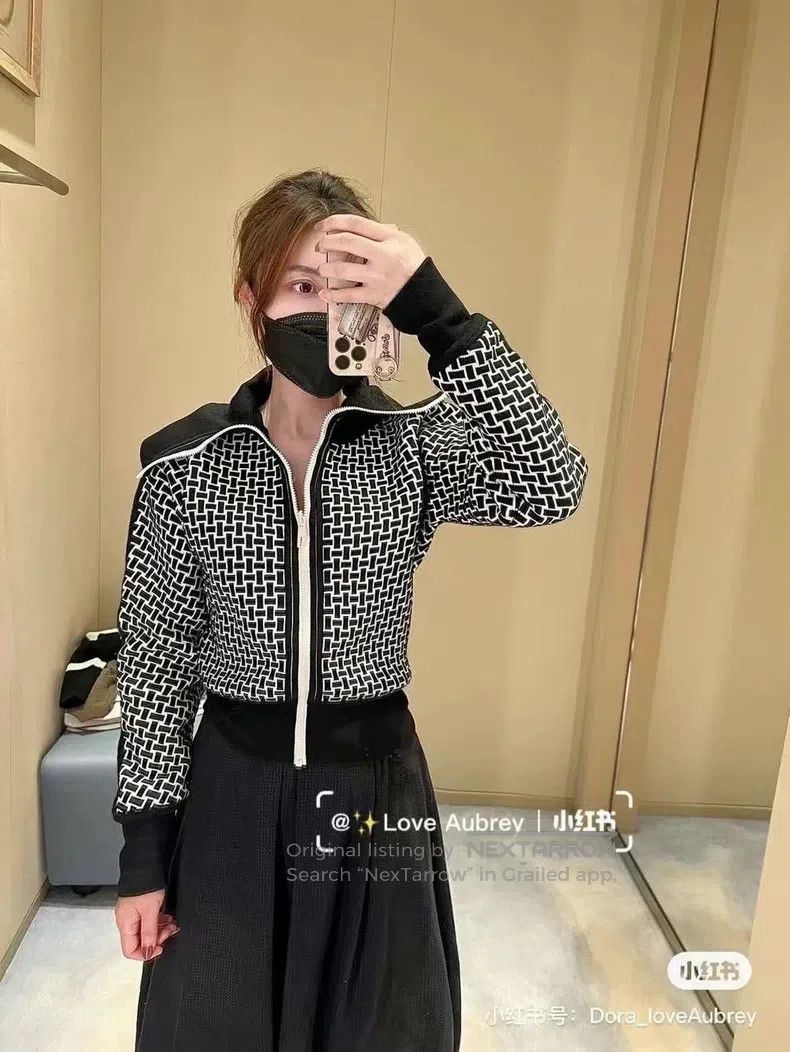 Hermes Hermes Black and White Jacket Size XXS / US 00 / IT 34 - 7 Thumbnail