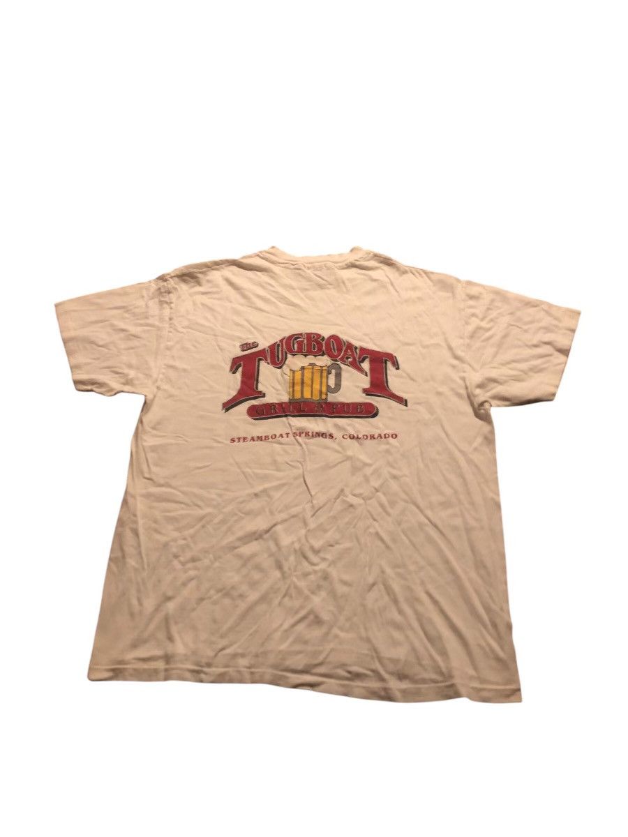 Vintage Vintage 90s “The Tugboat Steamboat Springs” T Shirt S/L Size US L / EU 52-54 / 3 - 1 Thumbnail