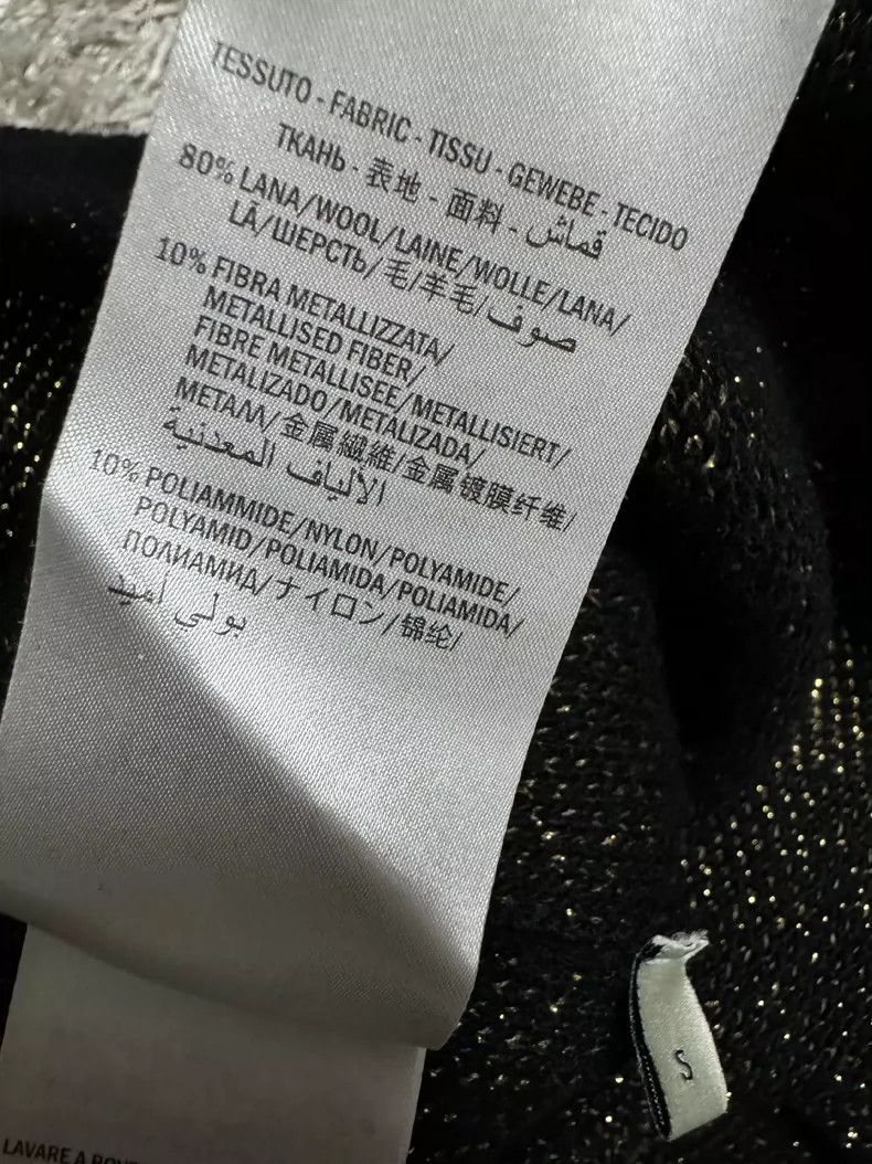 Gucci Gucci Popular gold silk love sweater 2502-Nextarrow Size US S / EU 44-46 / 1 - 5 Thumbnail