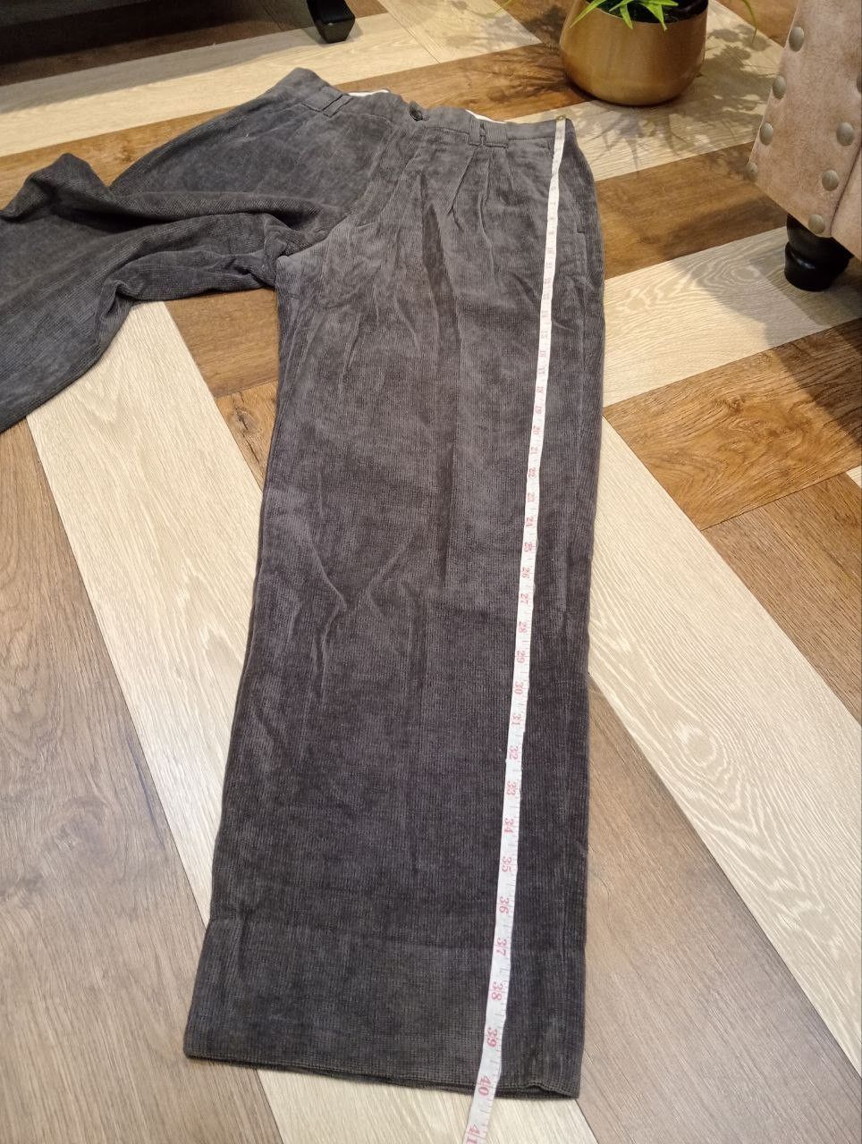 Lanvin VINTAGE LANVIN PARIS BAGGY CORDUROY PANTS Size US 29 - 13 Thumbnail