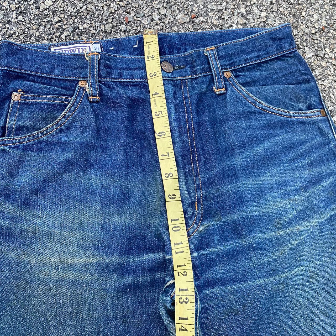 Japanese Brand Vintage 80s Edwin Western Denim Jeans Size US 30 / EU 46 - 7 Thumbnail