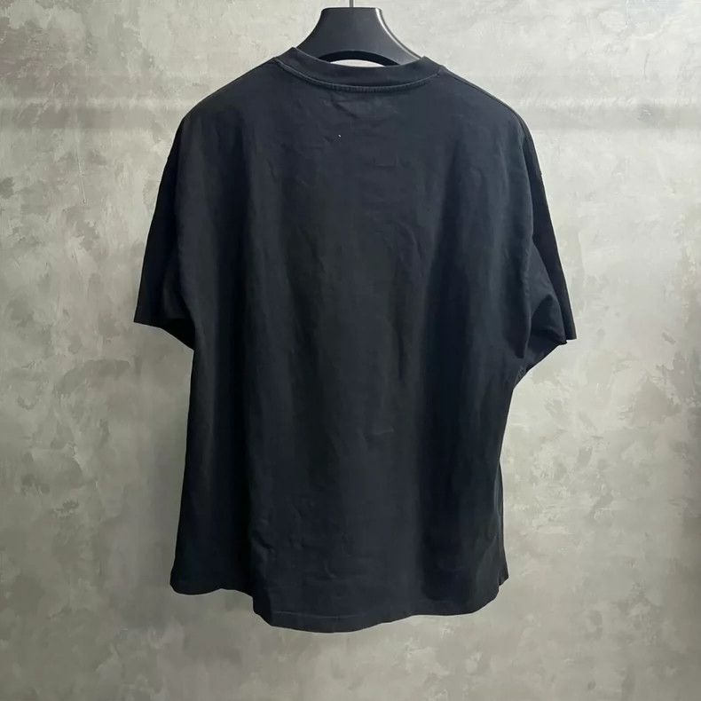 Balenciaga Balenciaga Black cartoon print loose round neck short slee Size US S / EU 44-46 / 1 - 2 Thumbnail