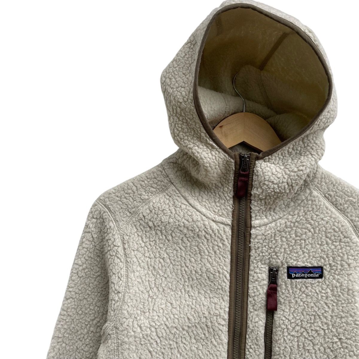 Patagonia 💥Vintage Patagonia Deep Pile Hooded Jacket Size M / US 6-8 / IT 42-44 - 3 Thumbnail
