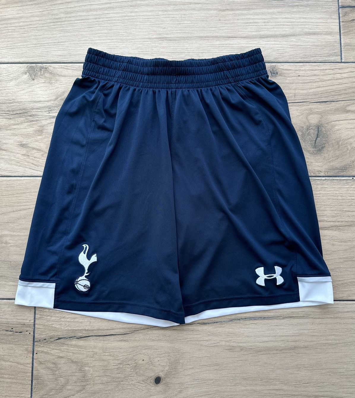 Under Armour × Vintage Tottenham England Under Armour Football Soccer Shorts Size L Size US 34 / EU 50 - 1 Thumbnail