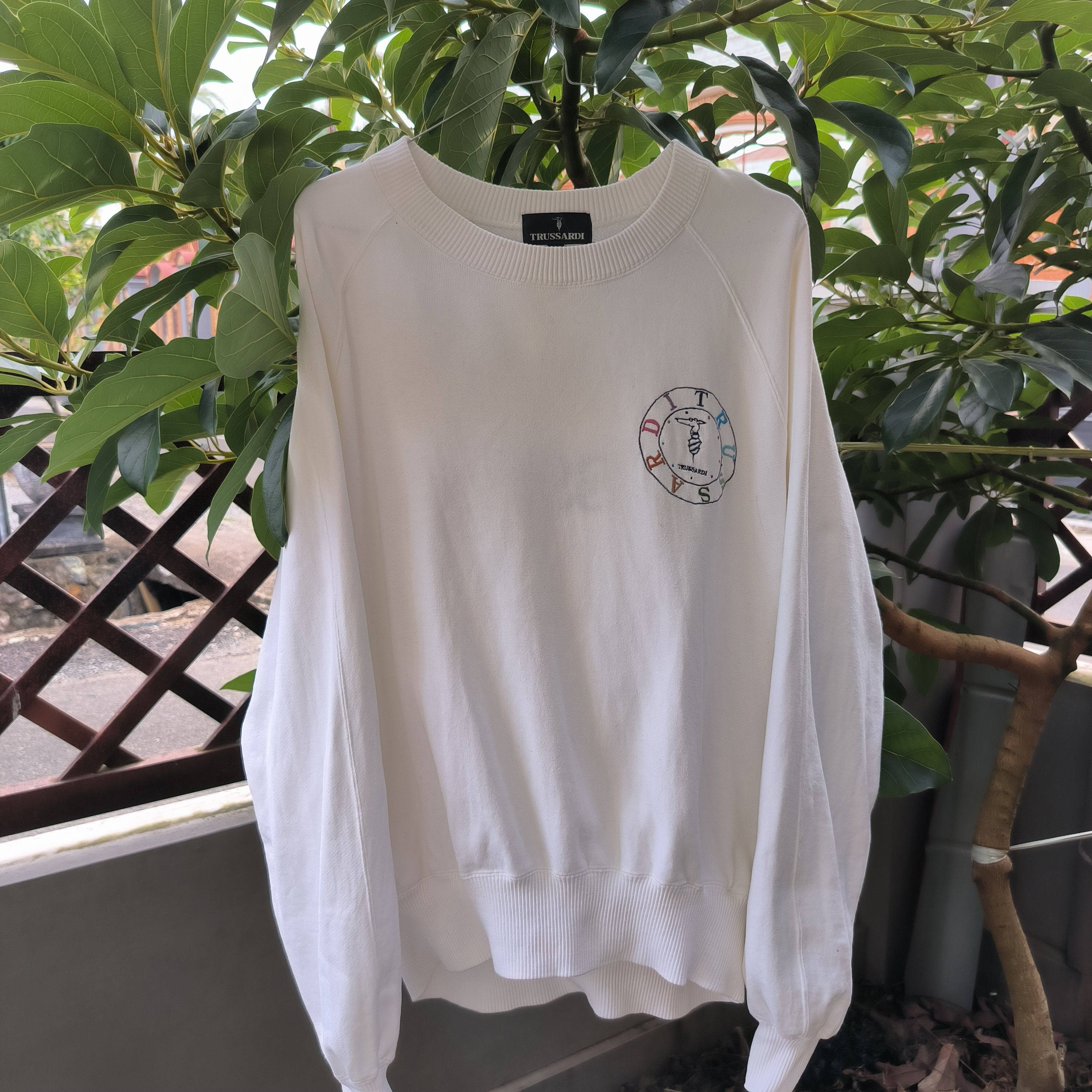 Trussardi Vintage 1990s Trussardi Sweatshirt Size US M / EU 48-50 / 2 - 4 Thumbnail