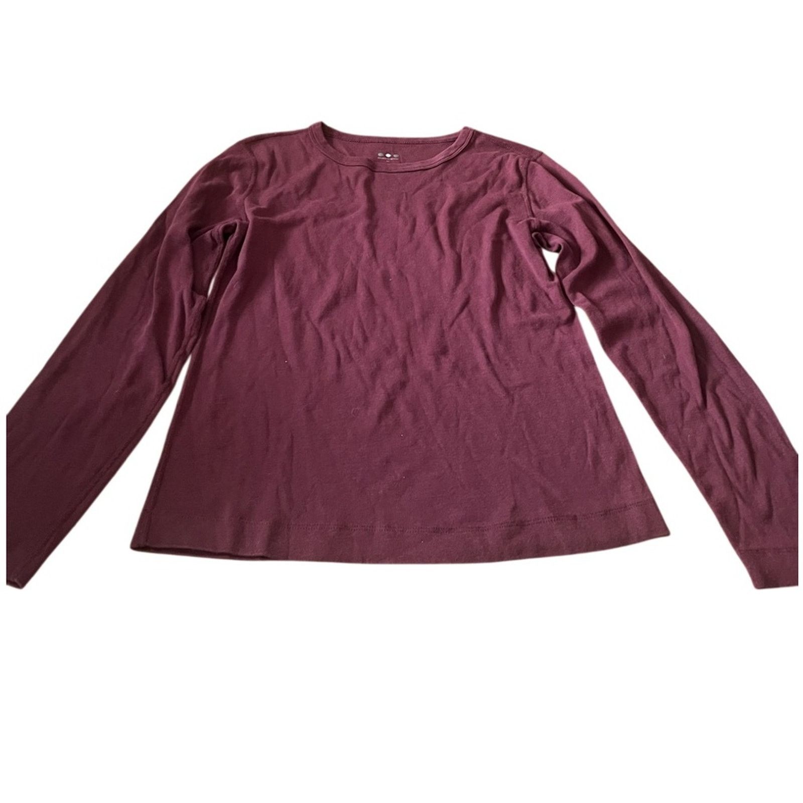 Chicos Three Dots Purple Long Sleeve Tee, size Medium Size M / US 6-8 / IT 42-44 - 2 Thumbnail