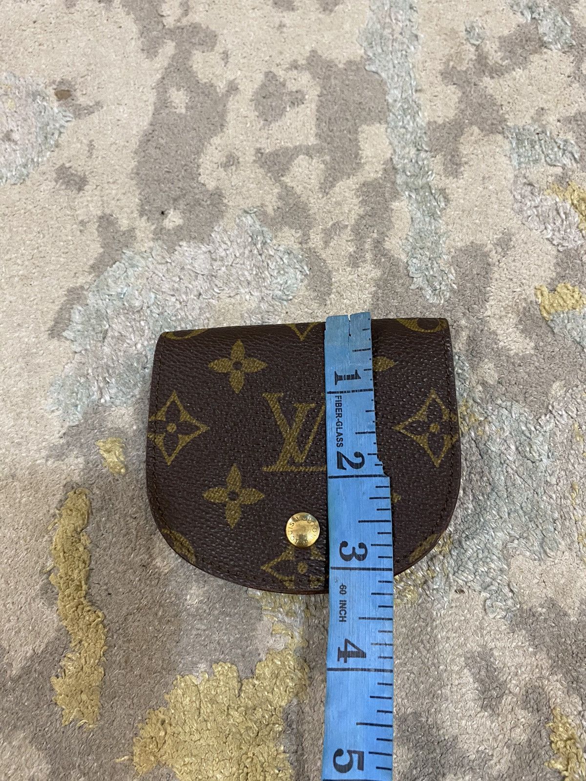 Vintage LOUIS VUITTON LV Porte Monnaie Guze Coin Purse Monogram Size ONE SIZE - 4 Thumbnail