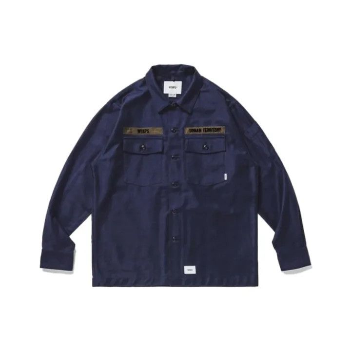 Wtaps WTAPS Military Style Double Pocket Shirt 0079 Size US M / EU 48-50 / 2 - 1 Thumbnail