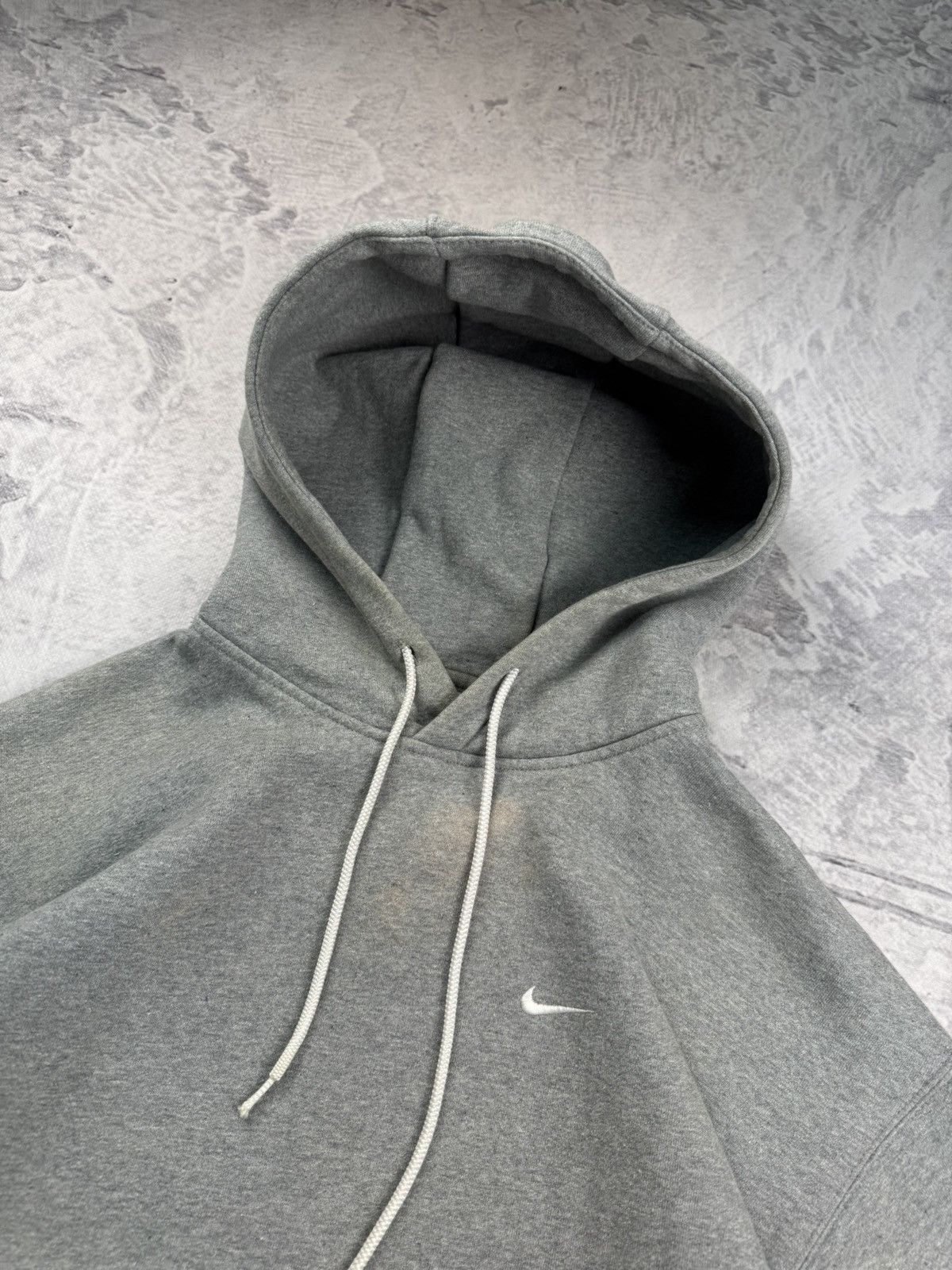 Nike × Vintage NIKE LAB VINTAGE BASIC LOGO OVERSIZE BOXY HOODIE Size US M / EU 48-50 / 2 - 4 Thumbnail
