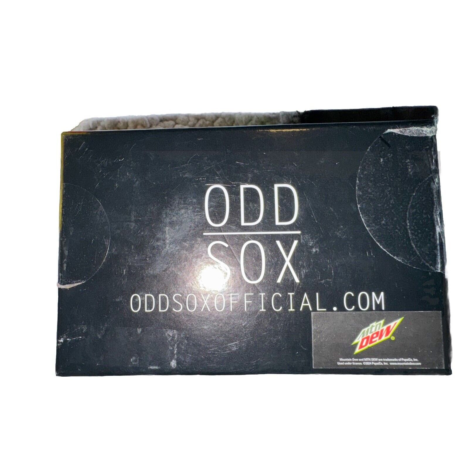 The Unbranded Brand Mountain Dew Odd Sox 3 Pack Crew Socks Men’s 8-12/Women 9-14 Size ONE SIZE - 7 Thumbnail