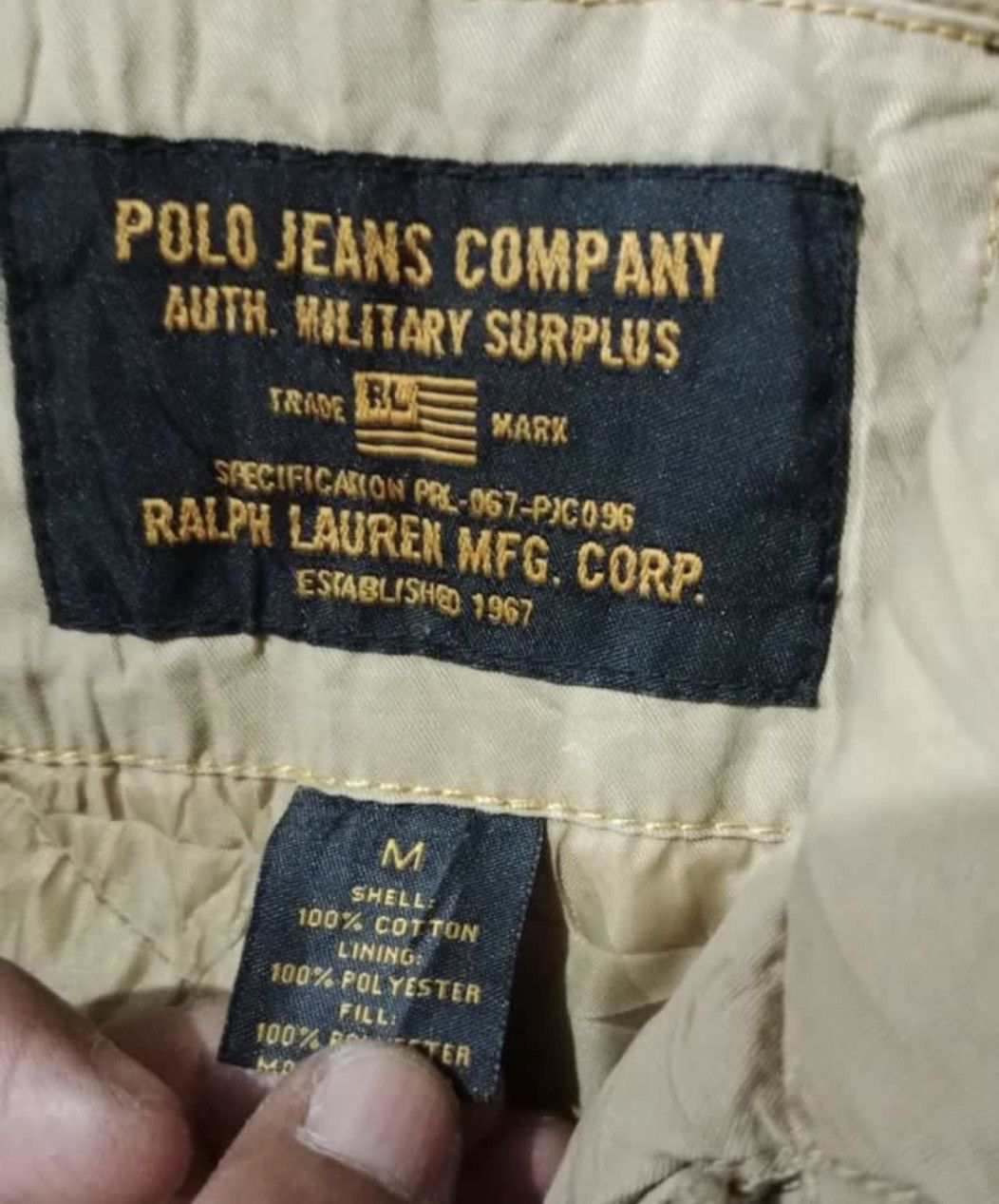 Polo Ralph Lauren Vintage Polo Jeans Company M-1 Jacket Size US M / EU 48-50 / 2 - 2 Thumbnail